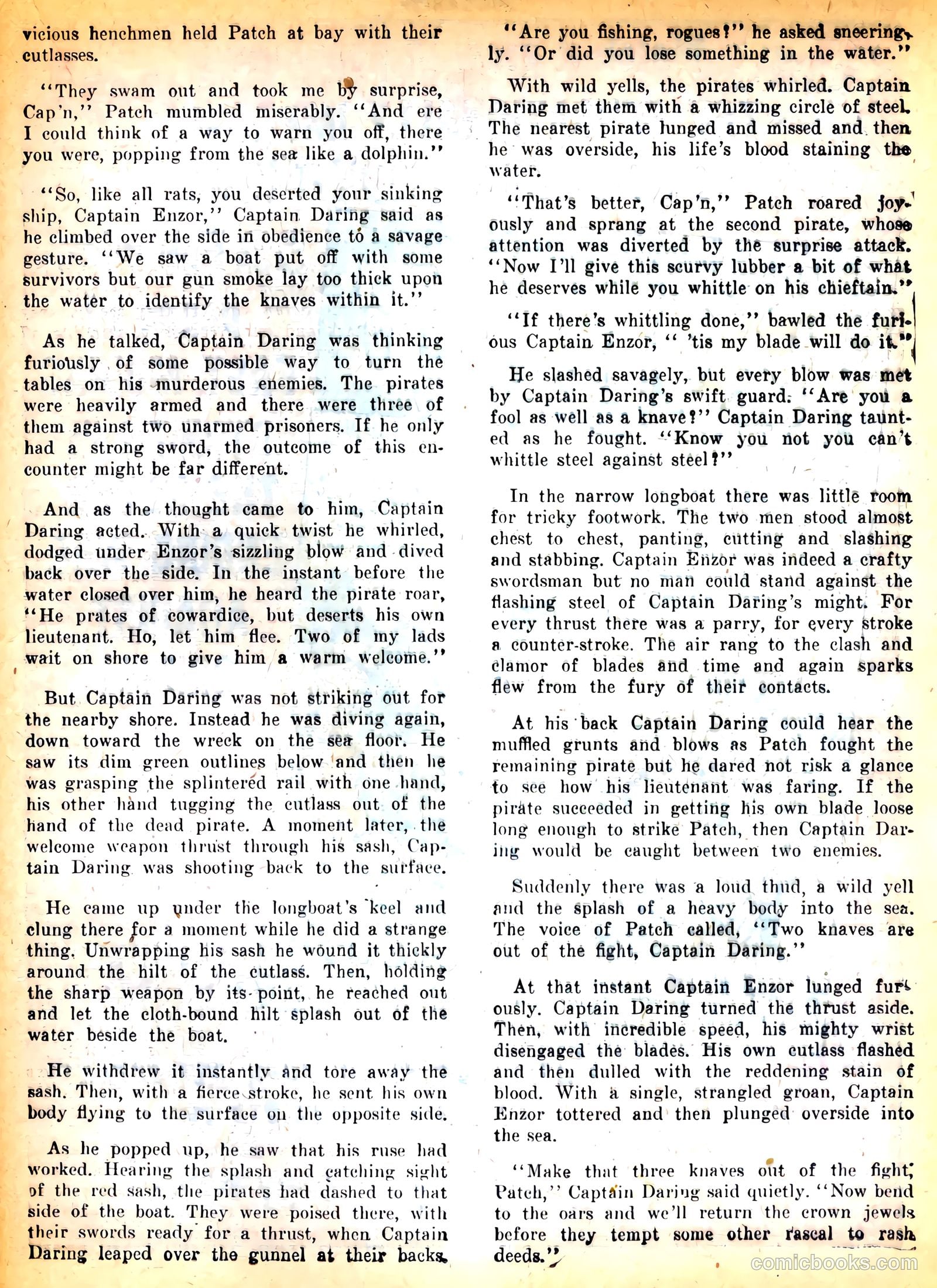 Buccaneers #24 (1950) — page 35 of 52