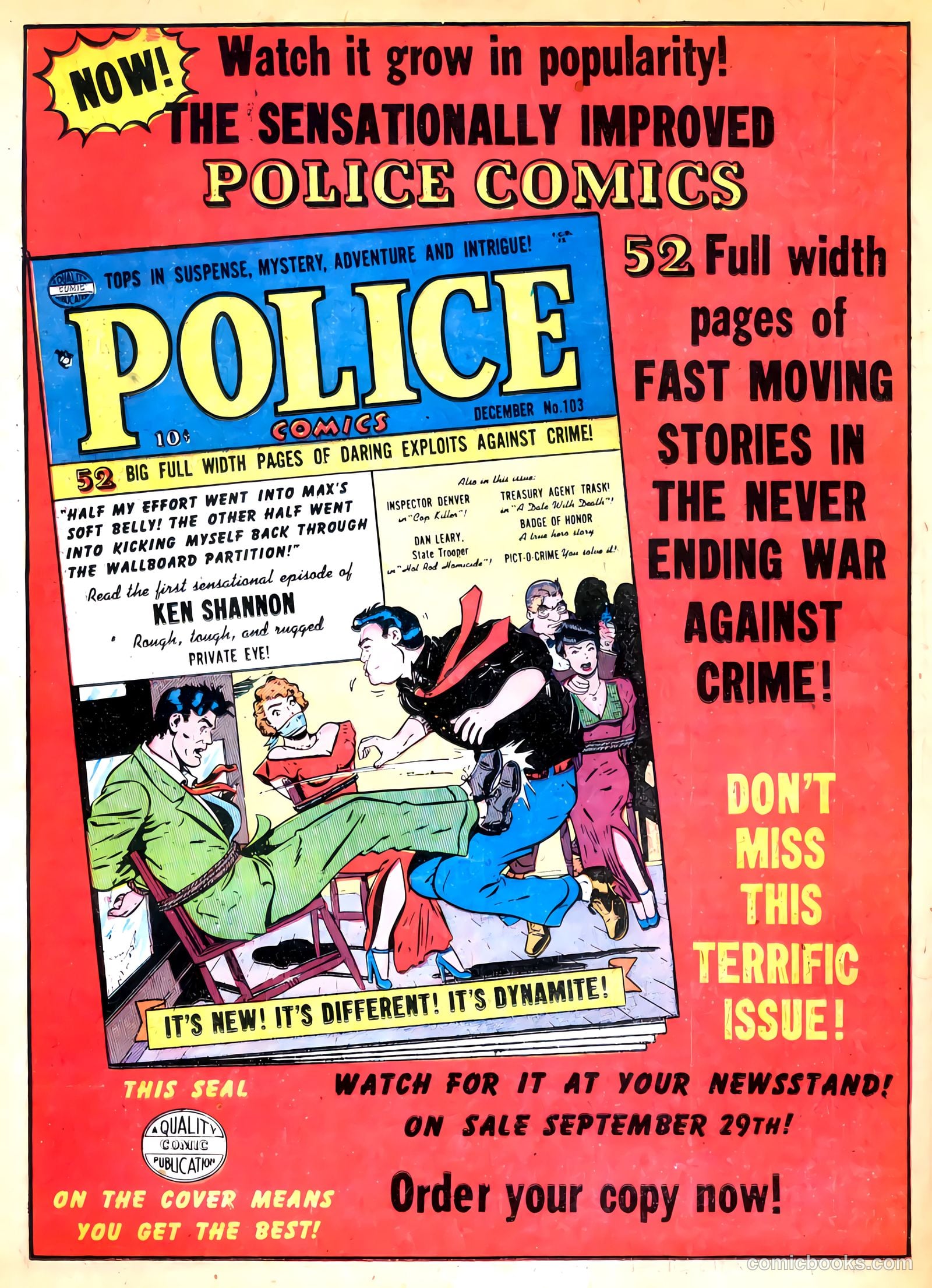 Buccaneers #24 (1950) — page 36 of 52