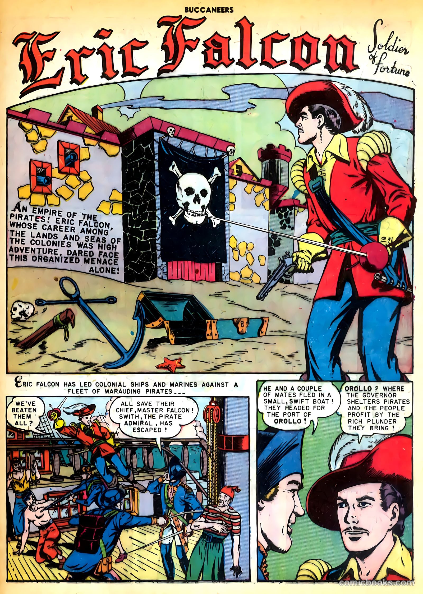 Buccaneers #24 (1950) — page 37 of 52