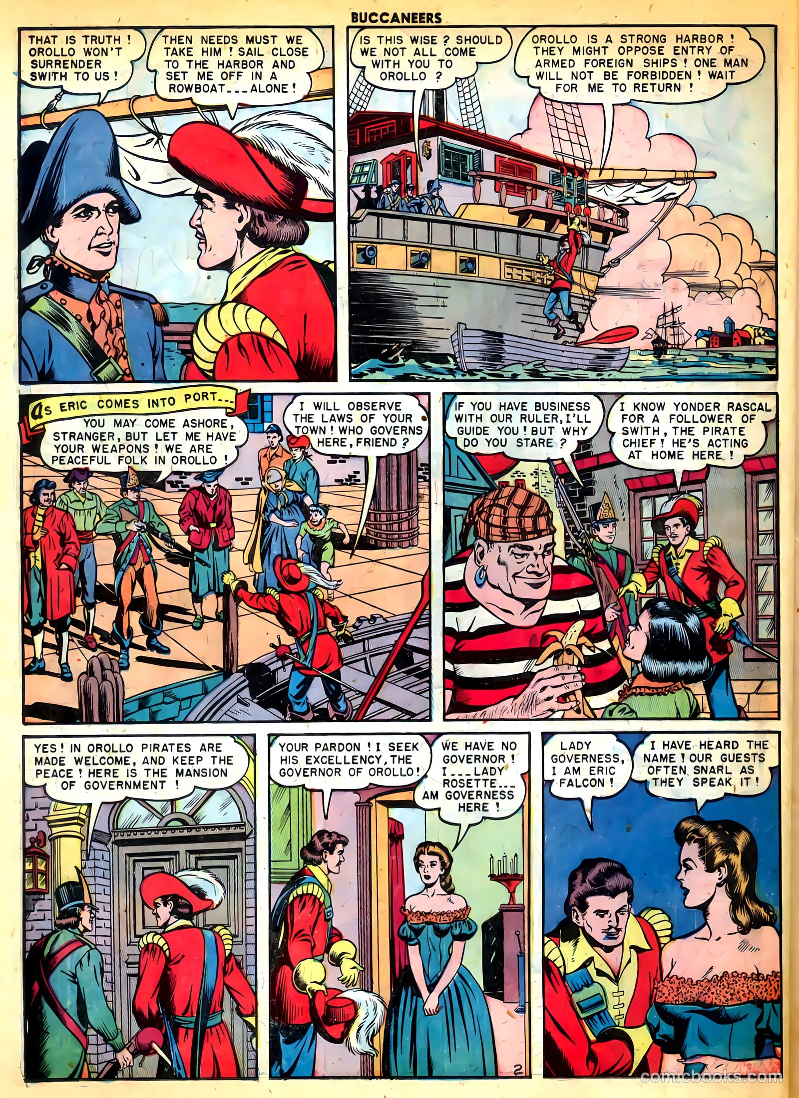 Buccaneers #24 (1950) — page 38 of 52