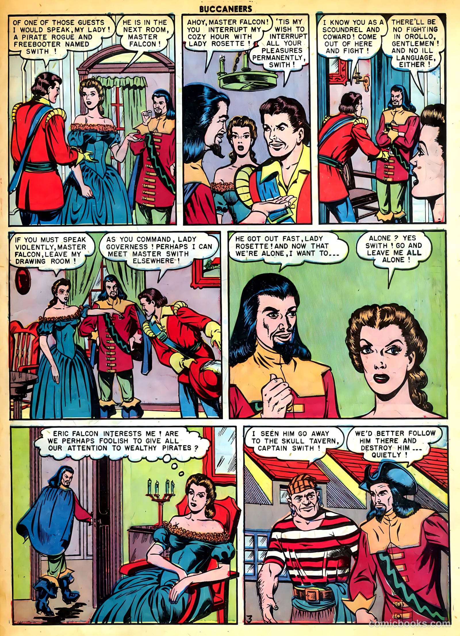 Buccaneers #24 (1950) — page 39 of 52