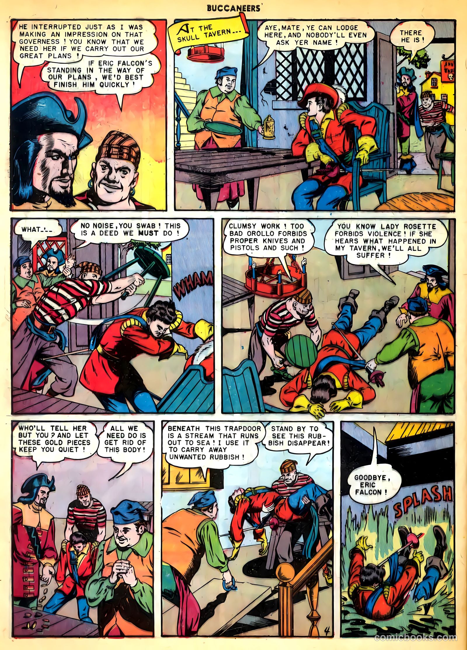 Buccaneers #24 (1950) — page 40 of 52