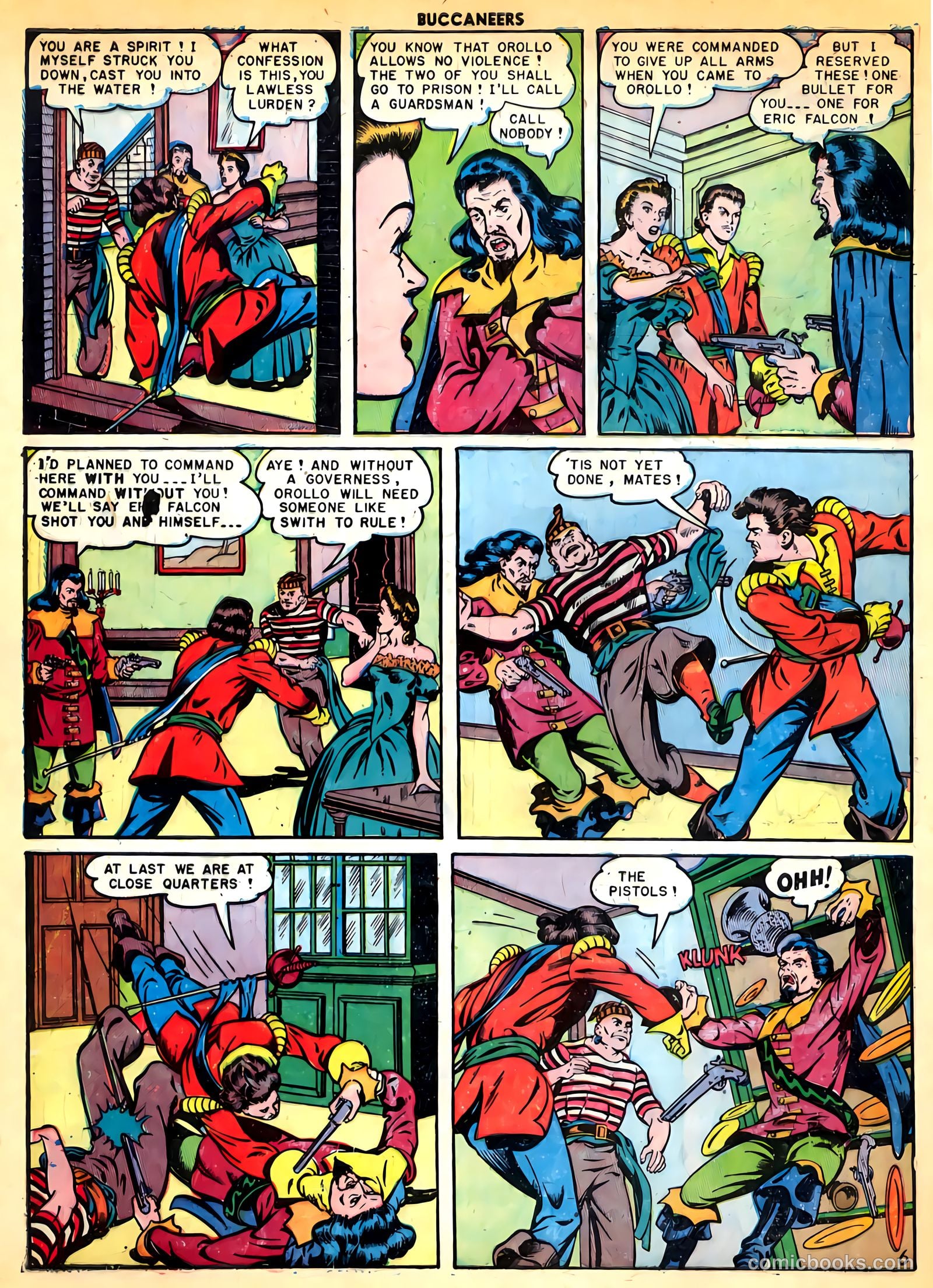 Buccaneers #24 (1950) — page 42 of 52