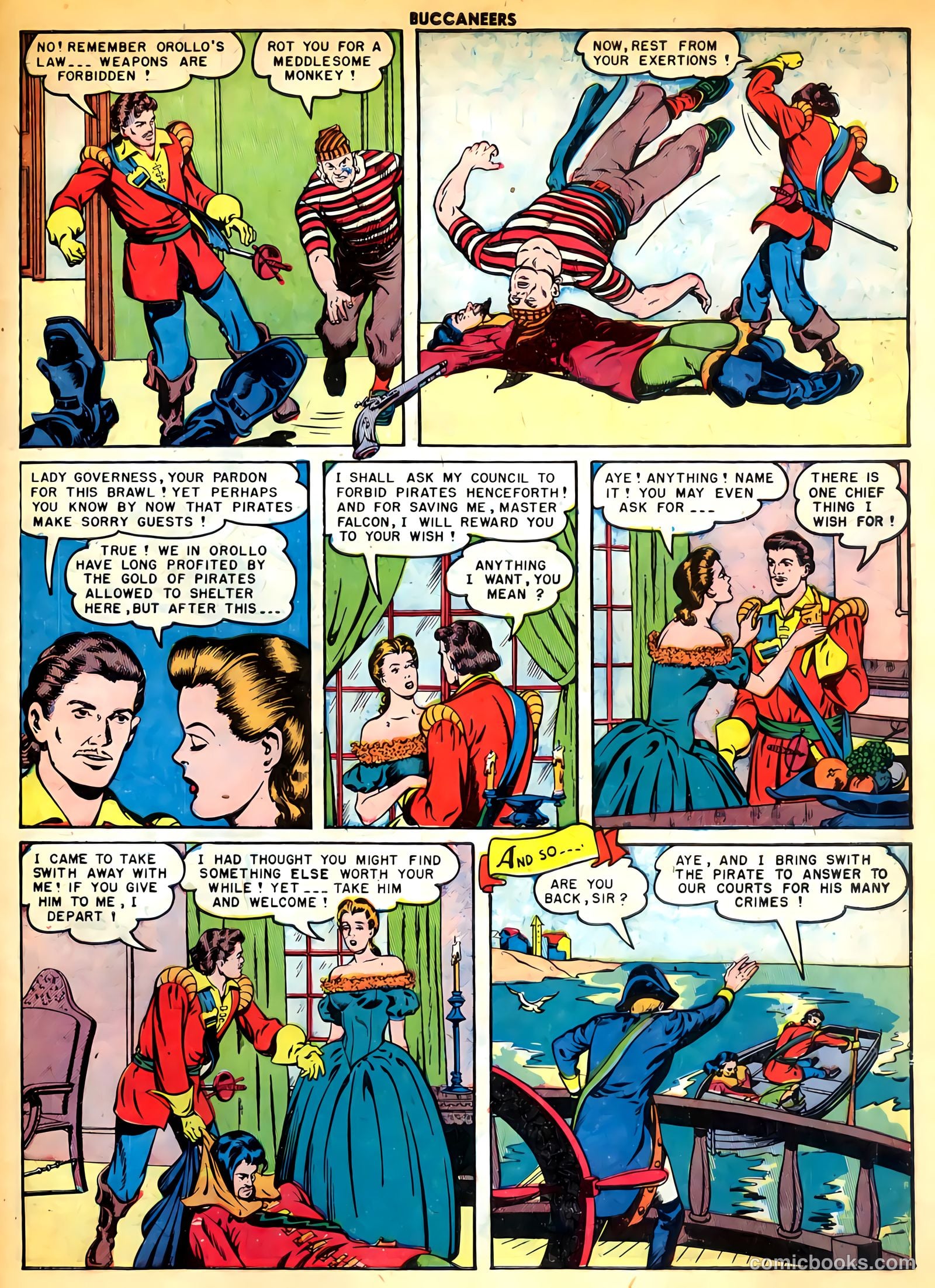 Buccaneers #24 (1950) — page 43 of 52