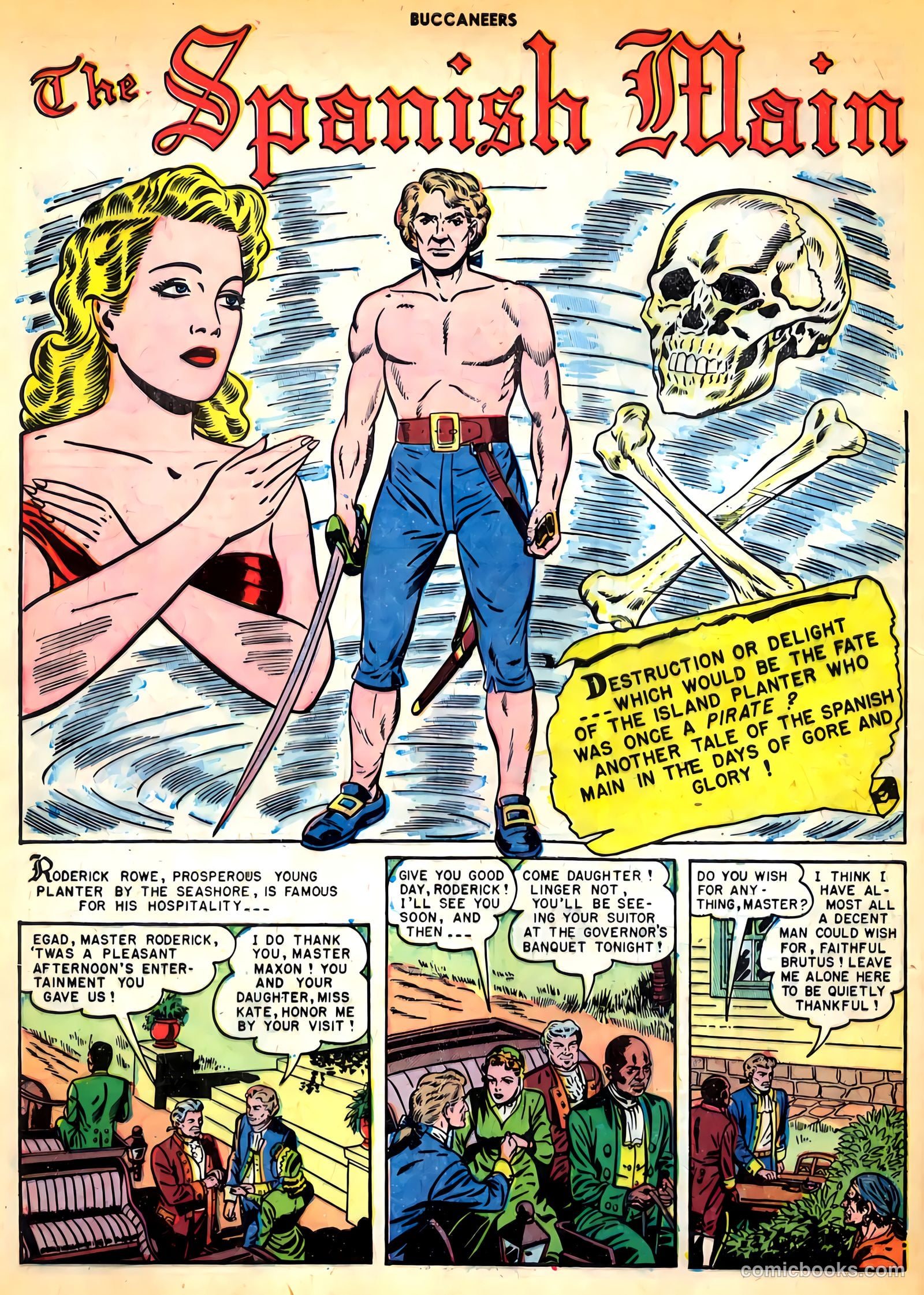 Buccaneers #24 (1950) — page 44 of 52