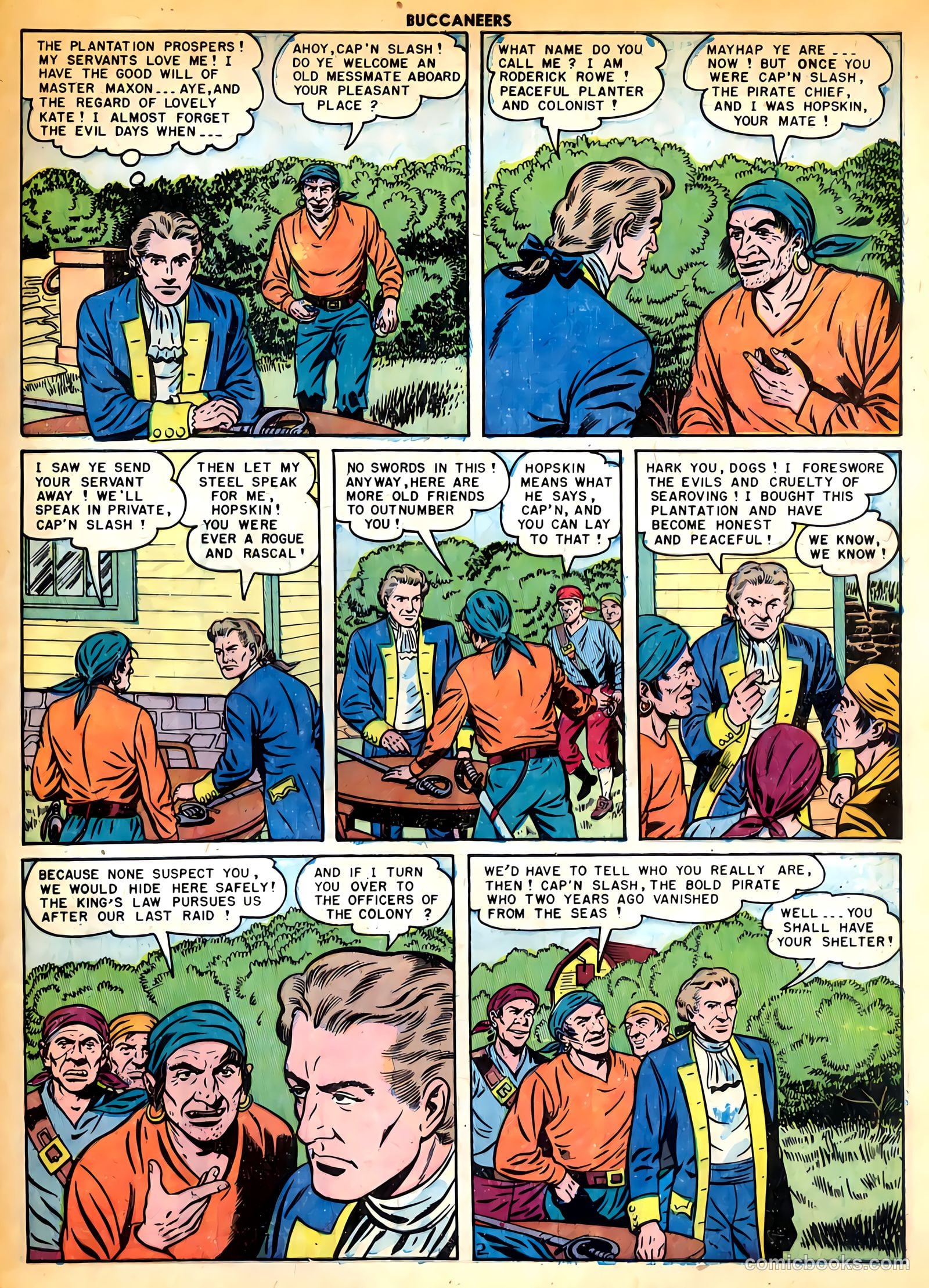 Buccaneers #24 (1950) — page 45 of 52