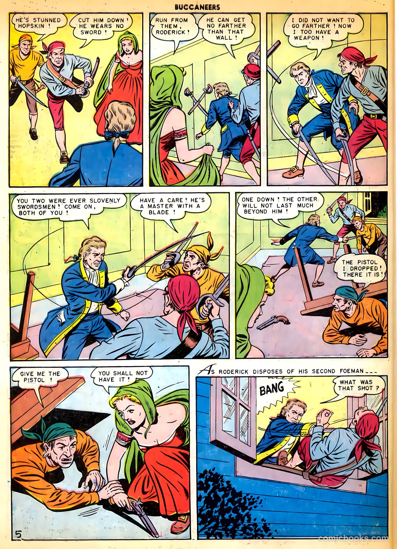 Buccaneers #24 (1950) — page 48 of 52