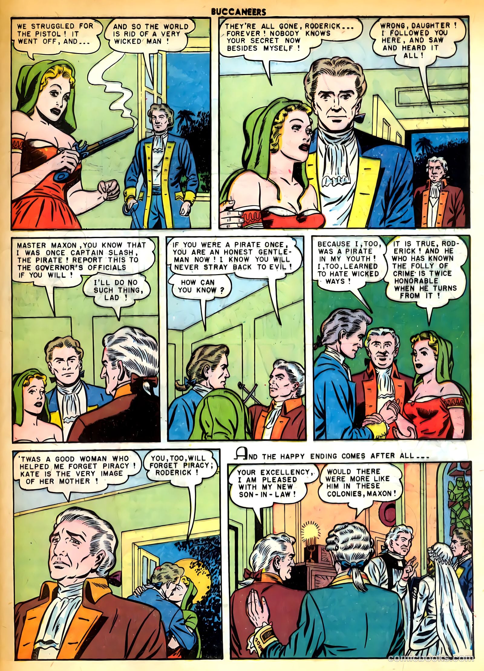 Buccaneers #24 (1950) — page 49 of 52