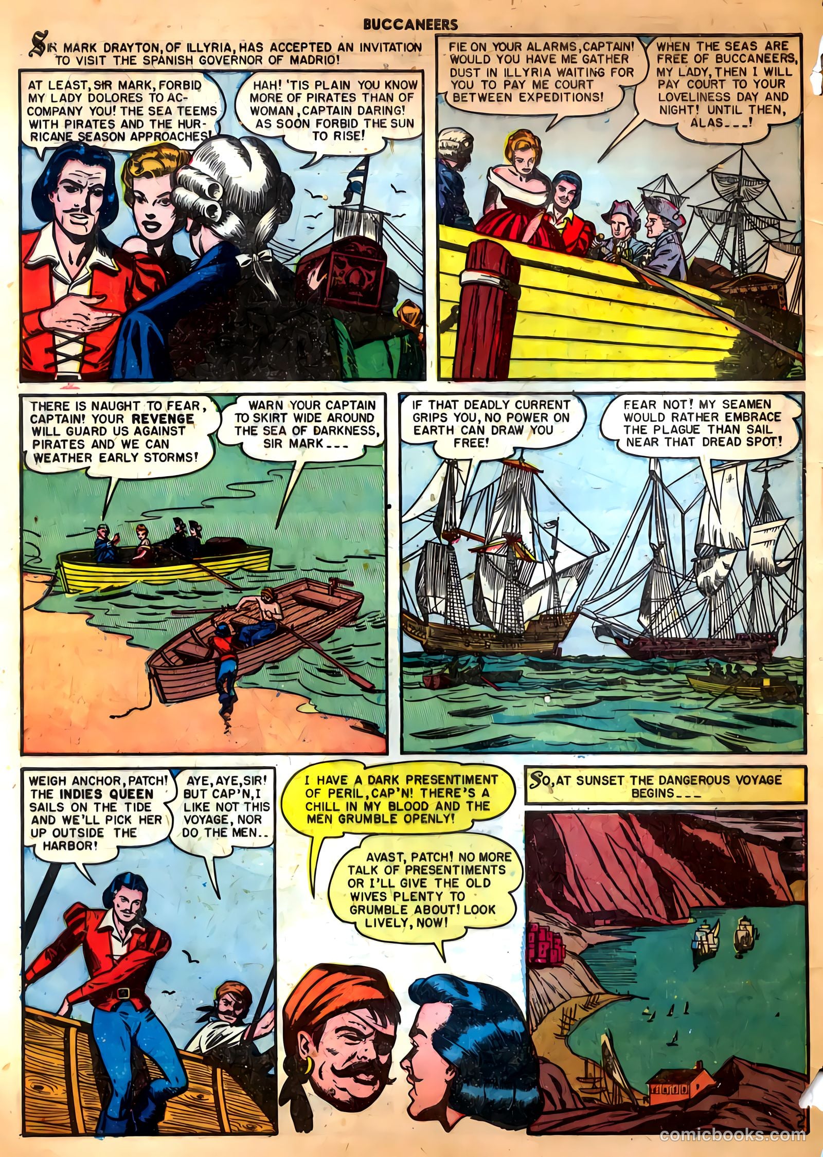 Buccaneers #25 (1951) — page 4 of 52