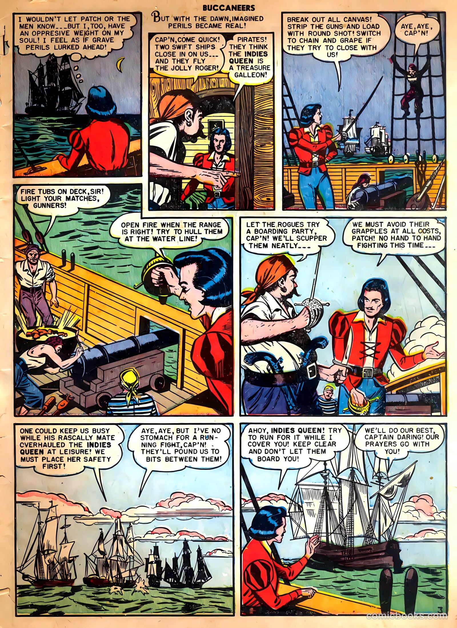 Buccaneers #25 (1951) — page 5 of 52
