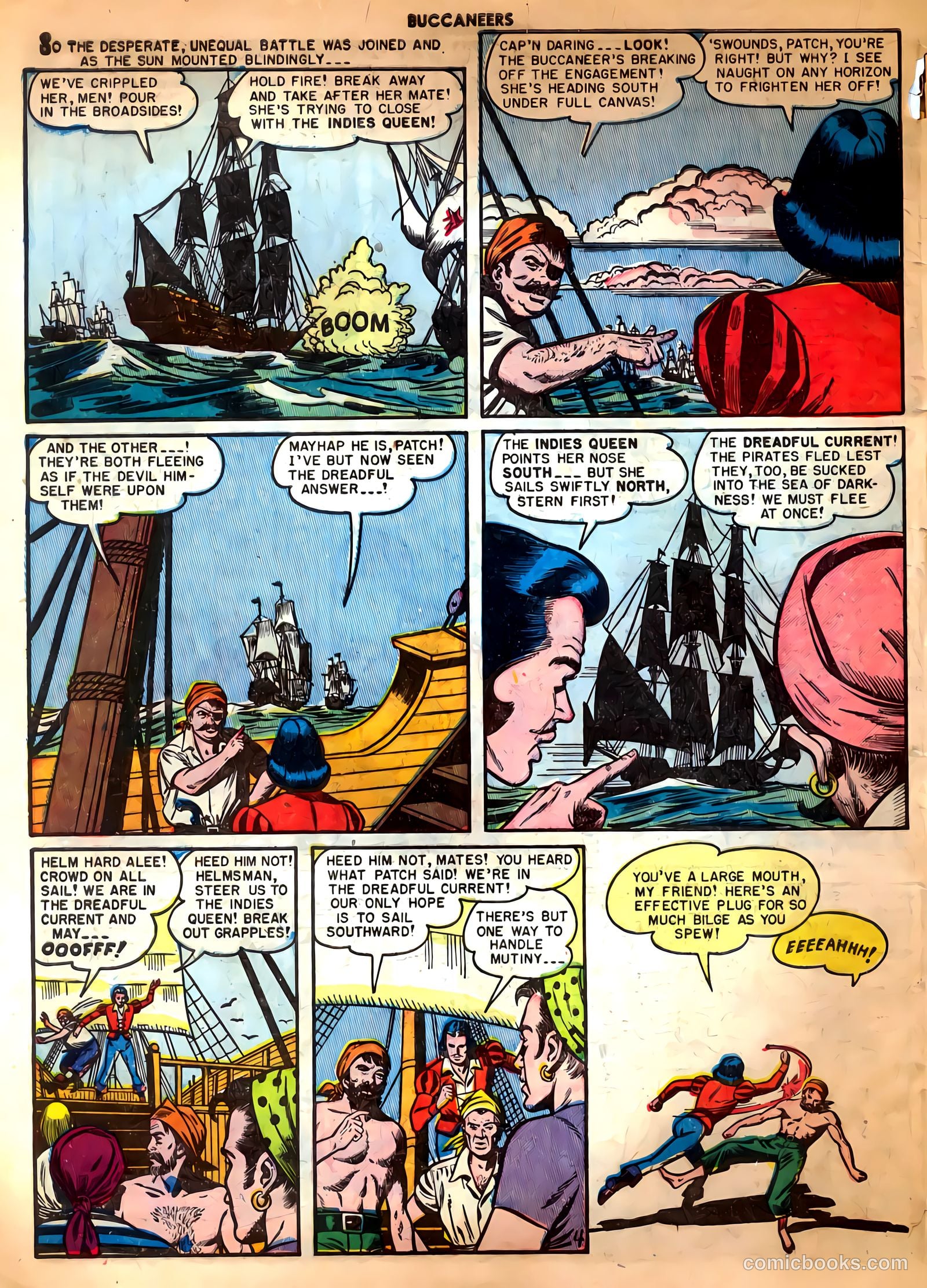 Buccaneers #25 (1951) — page 6 of 52