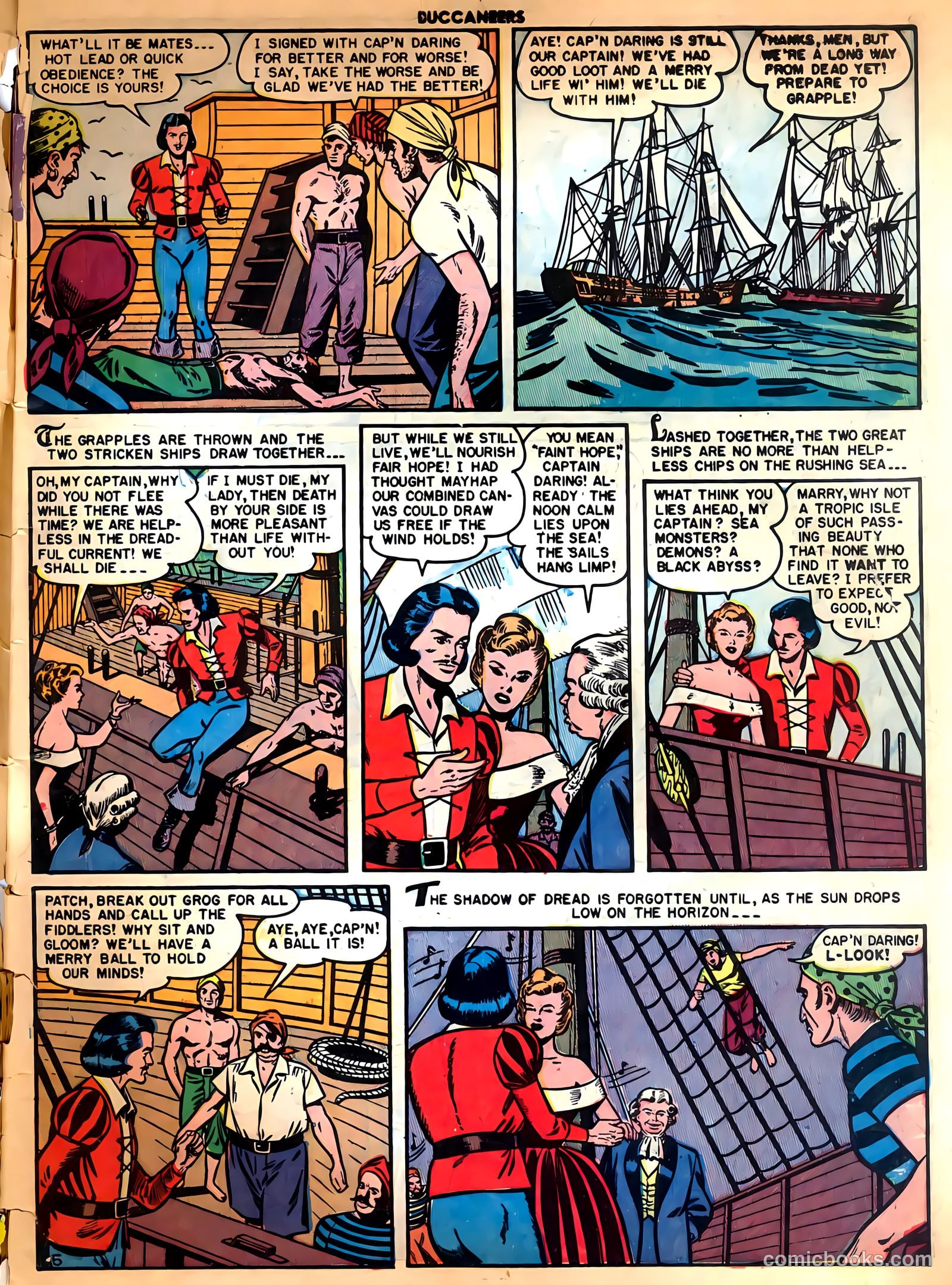 Buccaneers #25 (1951) — page 7 of 52