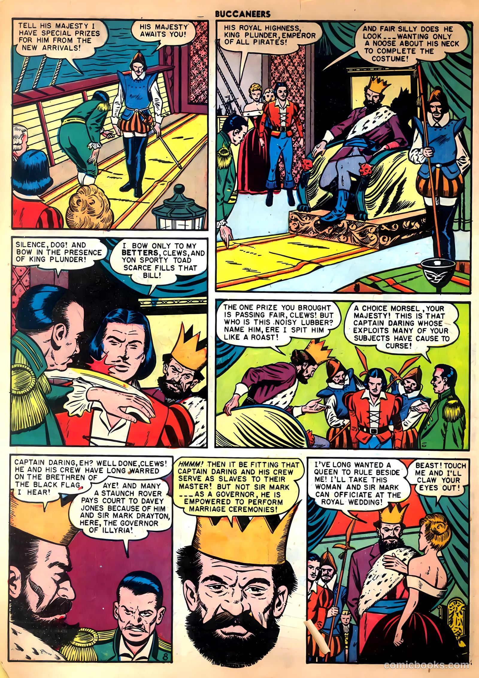 Buccaneers #25 (1951) — page 10 of 52