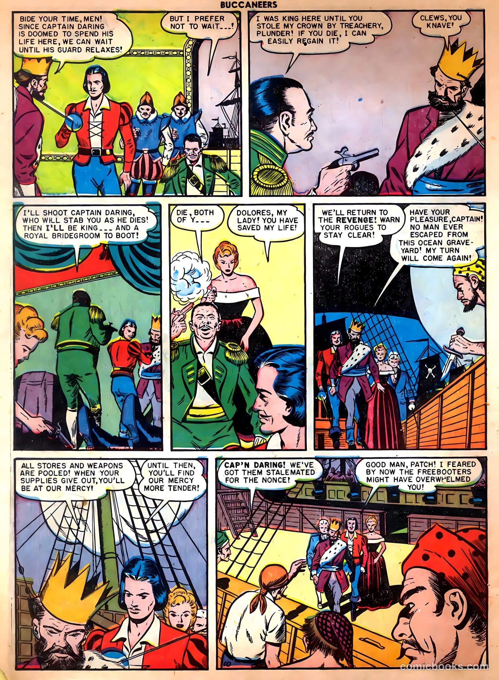 Buccaneers #25 (1951) — page 12 of 52