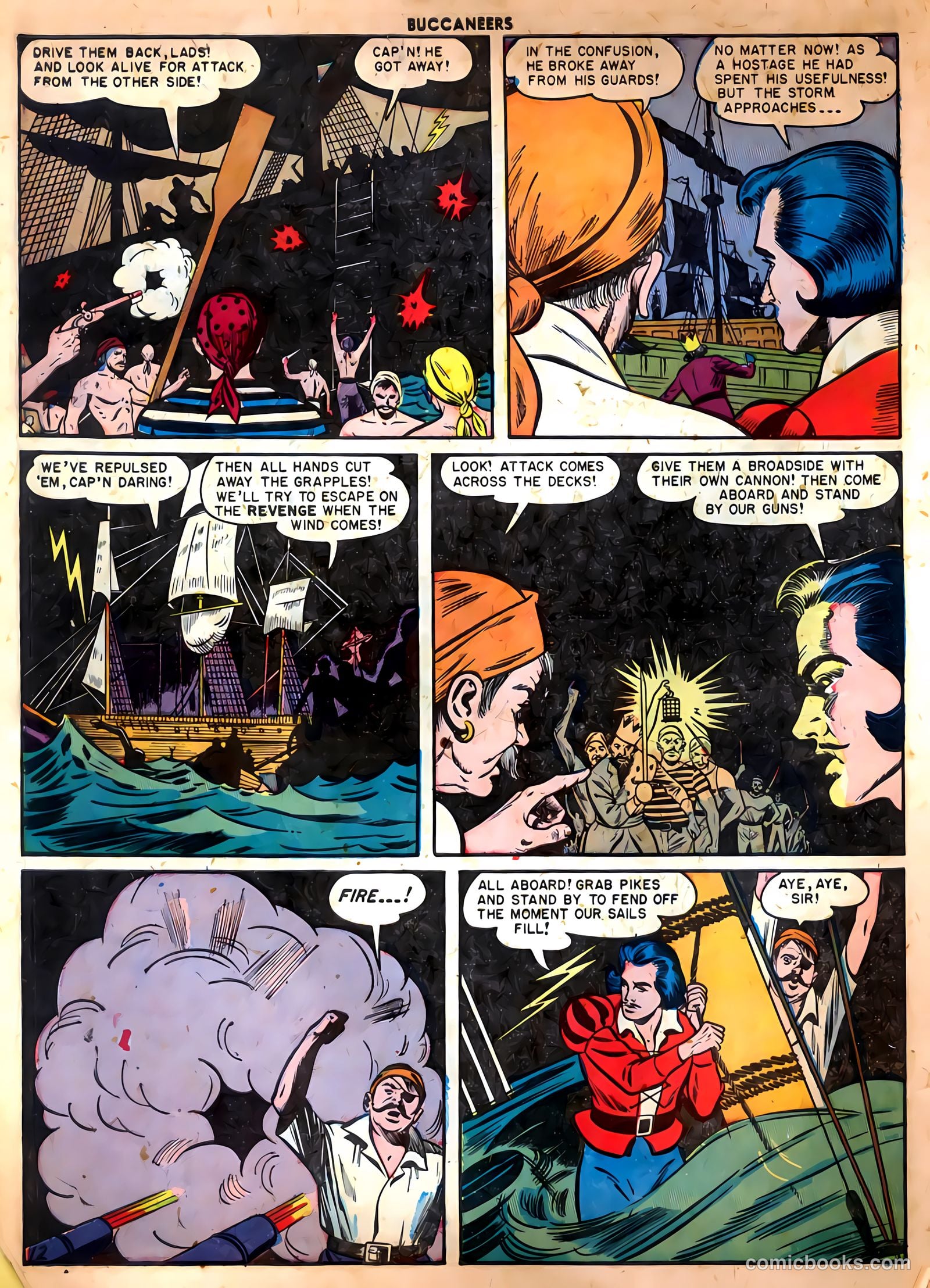 Buccaneers #25 (1951) — page 14 of 52