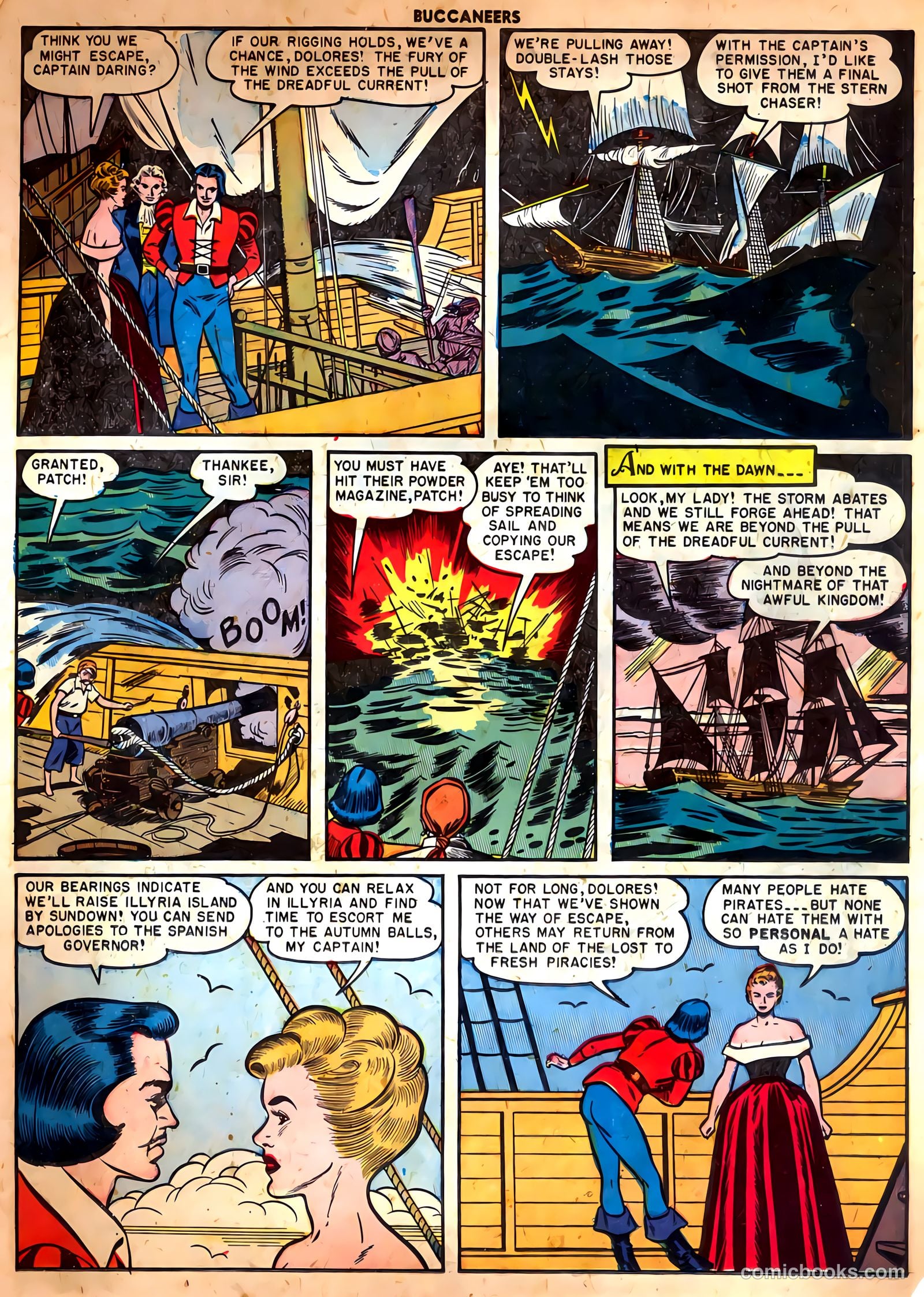 Buccaneers #25 (1951) — page 15 of 52