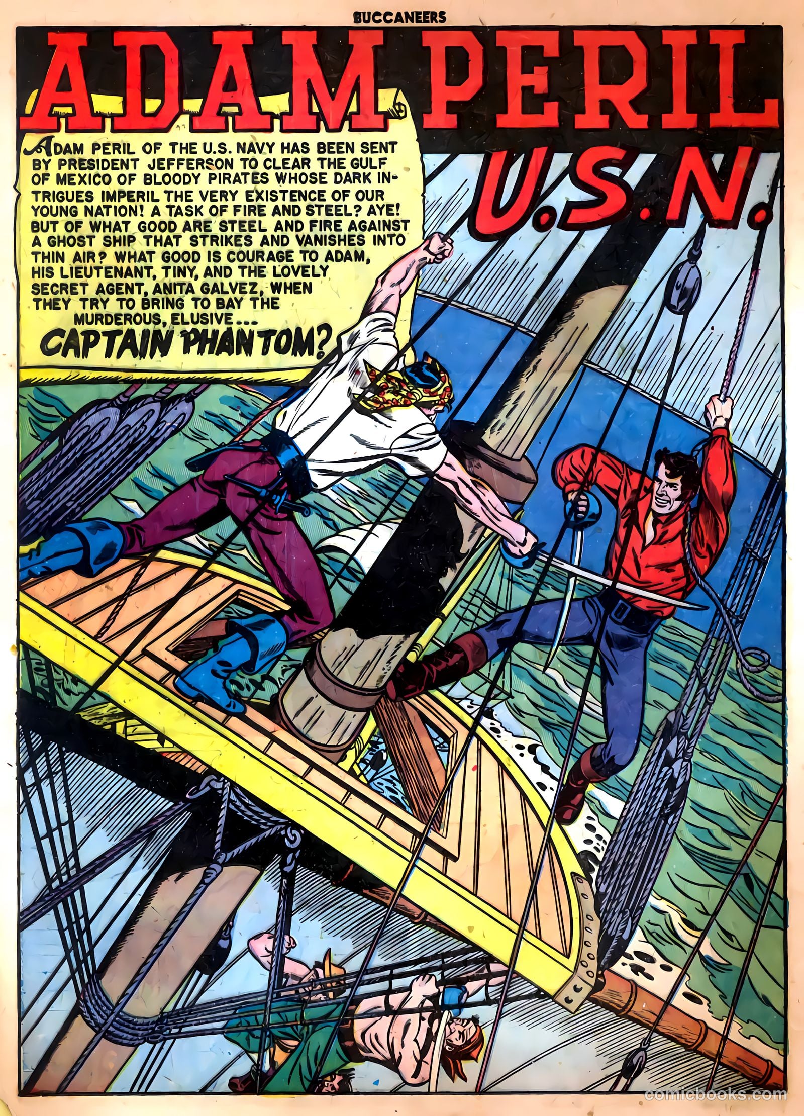 Buccaneers #25 (1951) — page 16 of 52