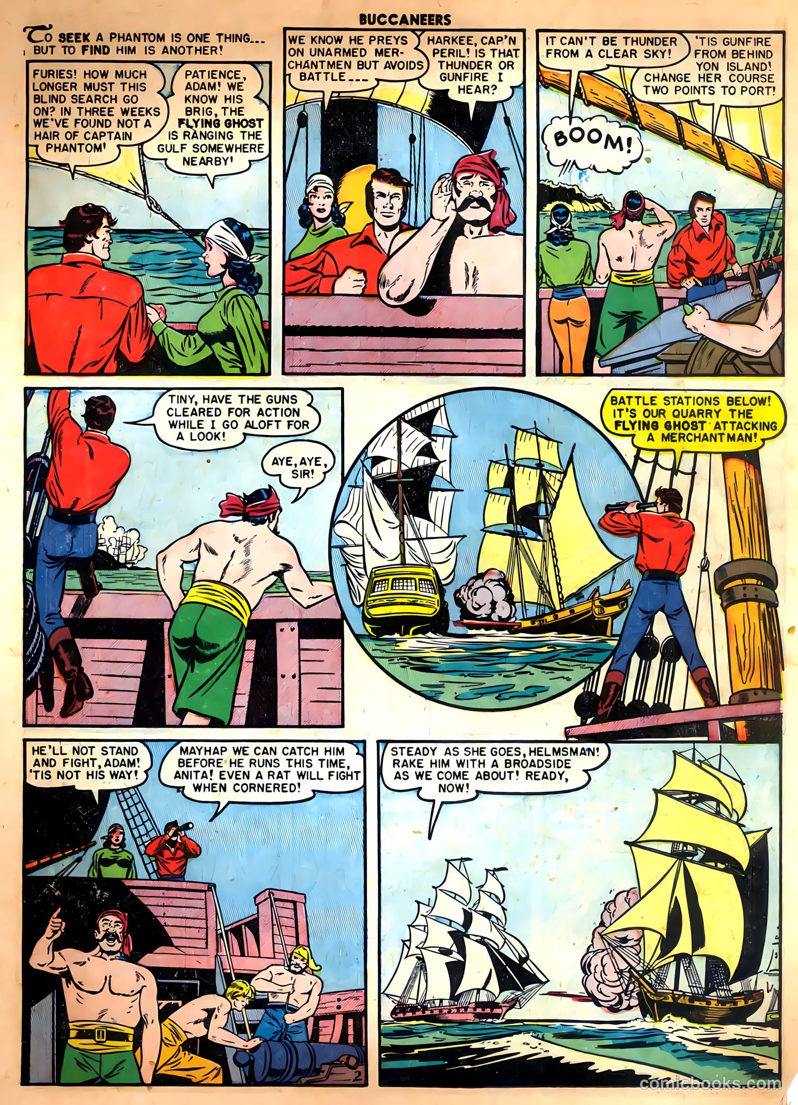 Buccaneers #25 (1951) — page 17 of 52