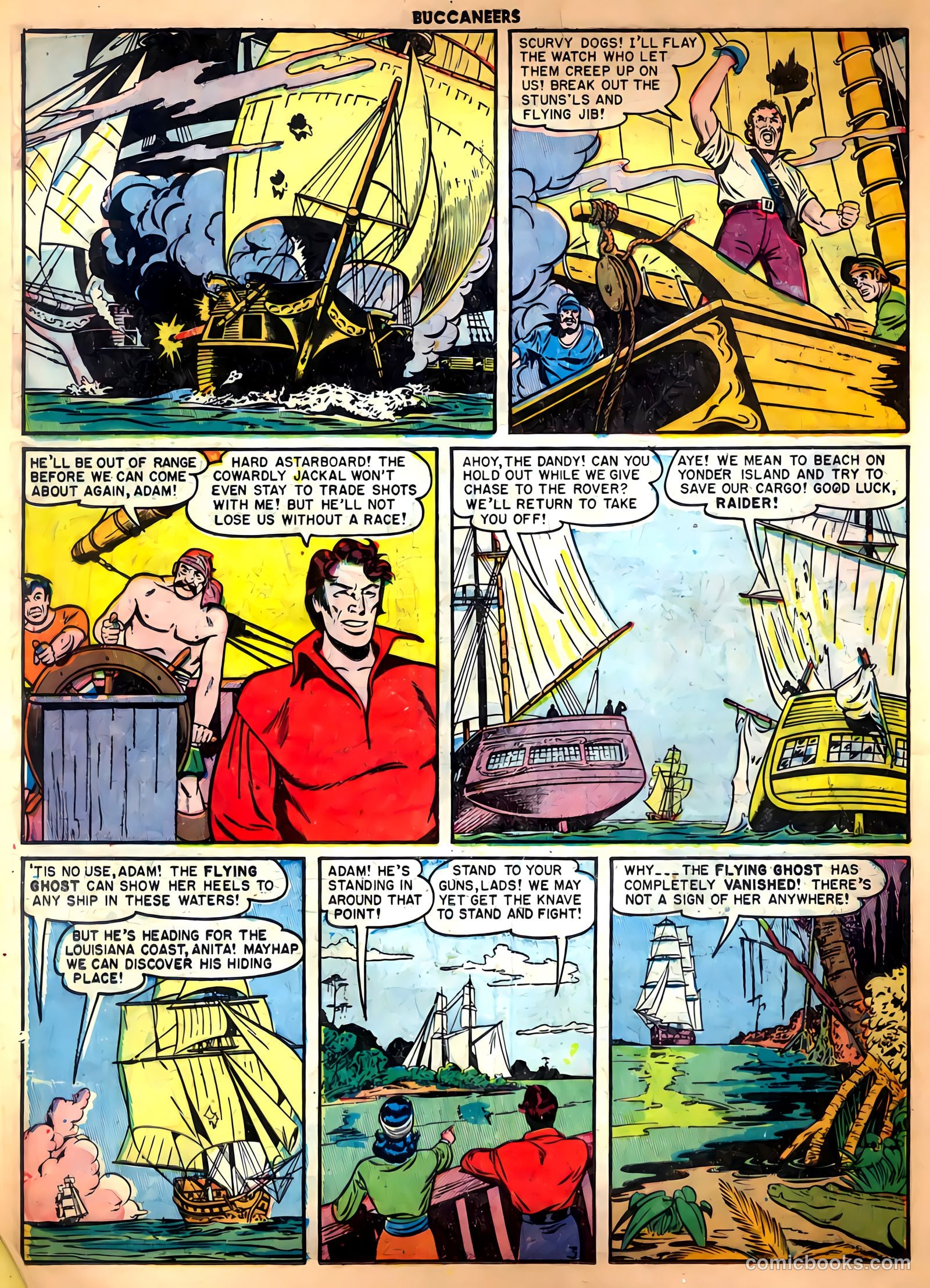 Buccaneers #25 (1951) — page 18 of 52