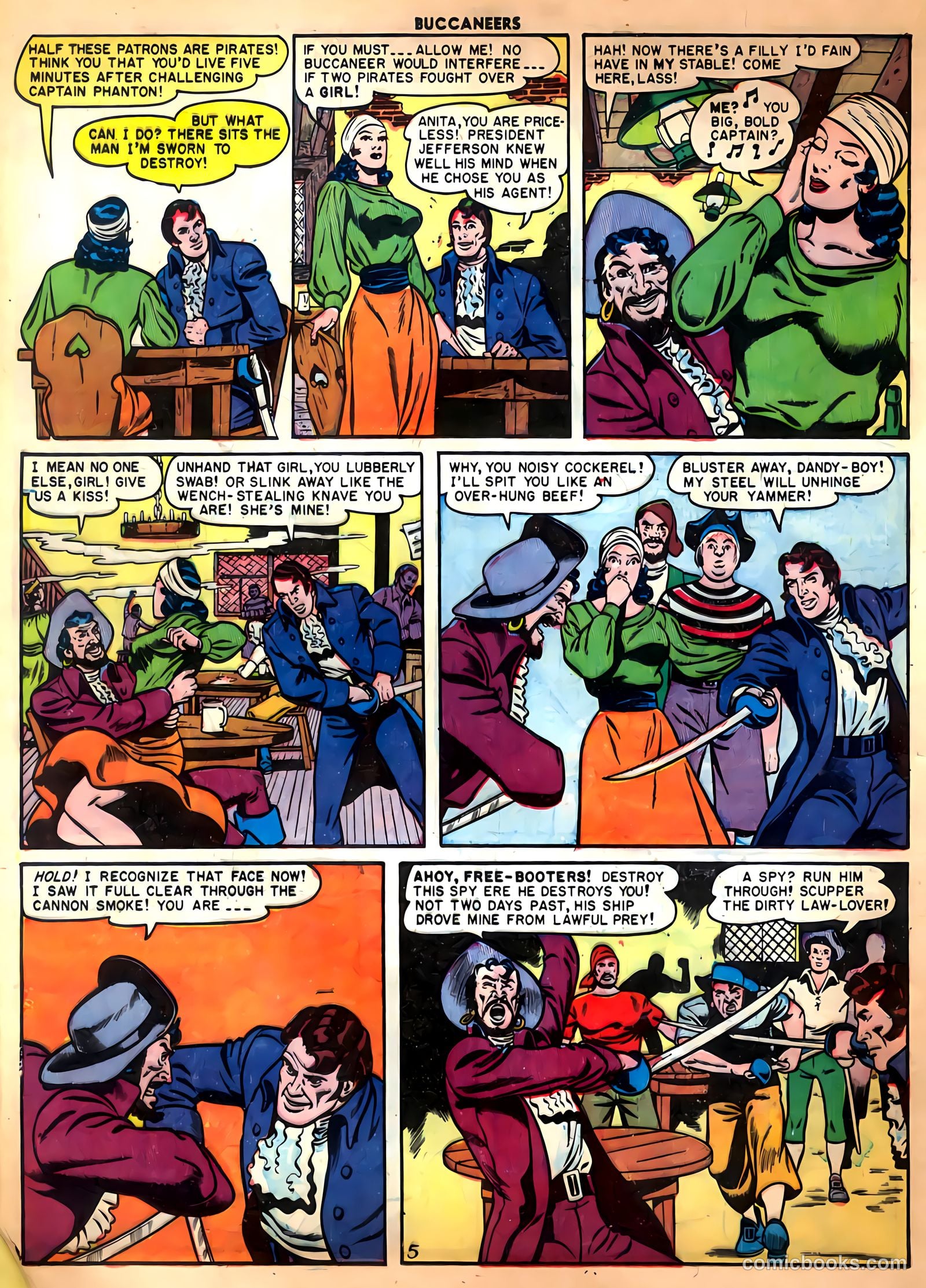 Buccaneers #25 (1951) — page 20 of 52