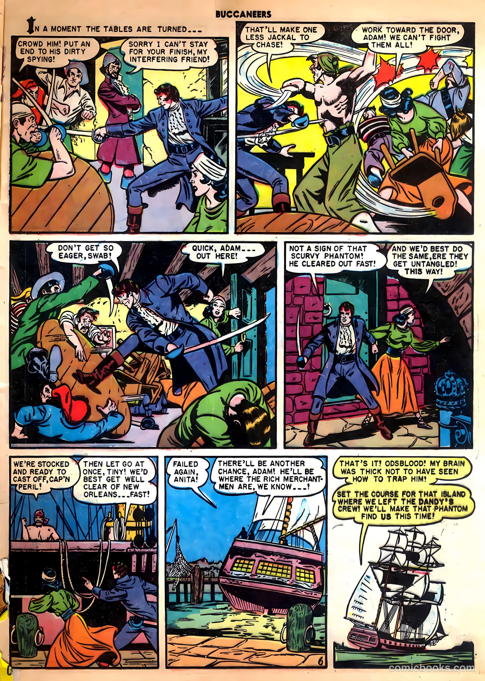 Buccaneers #25 (1951) — page 21 of 52