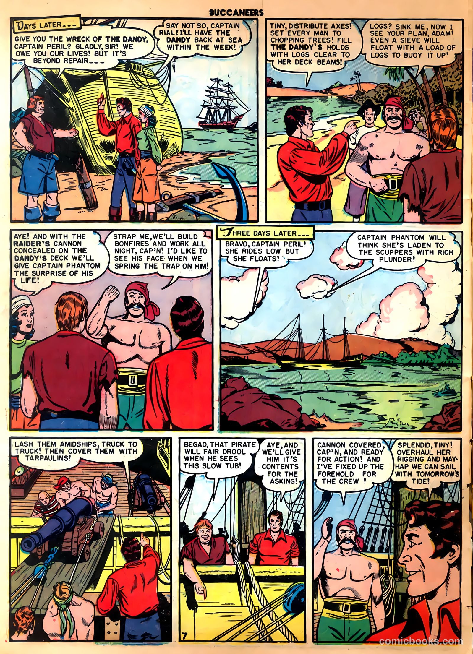Buccaneers #25 (1951) — page 22 of 52