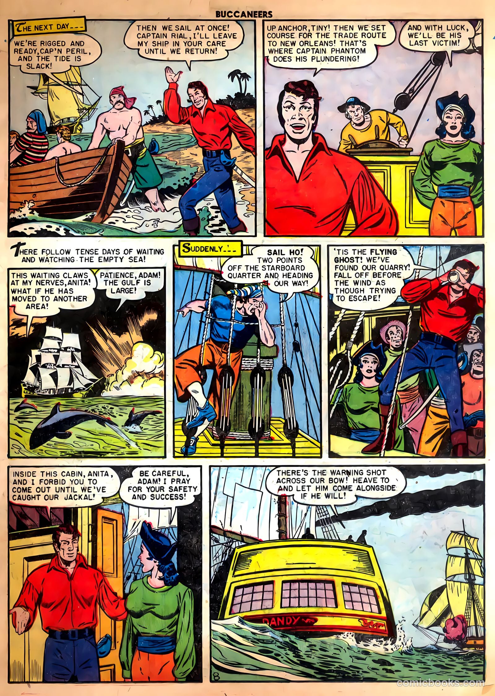 Buccaneers #25 (1951) — page 23 of 52