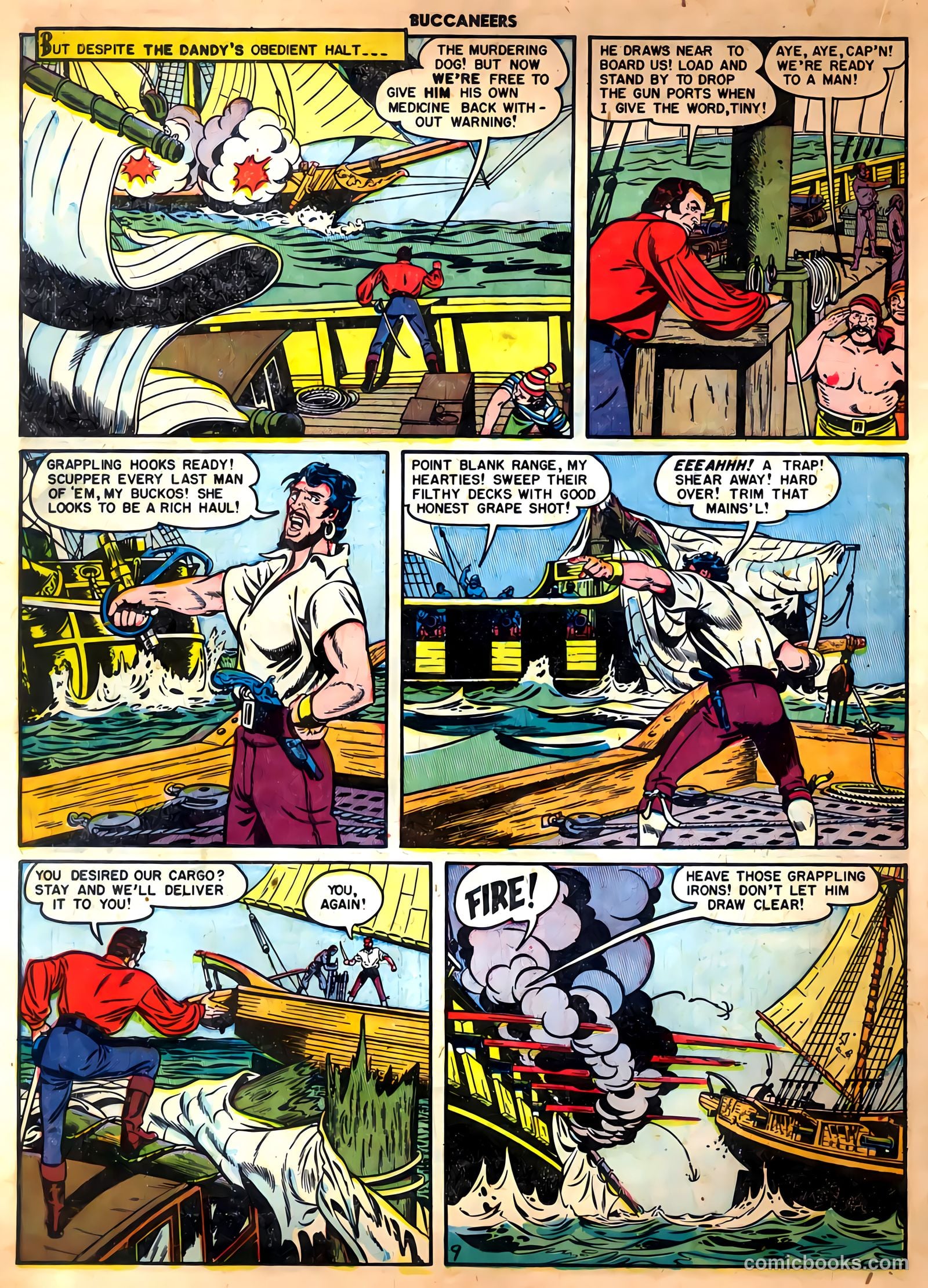 Buccaneers #25 (1951) — page 24 of 52