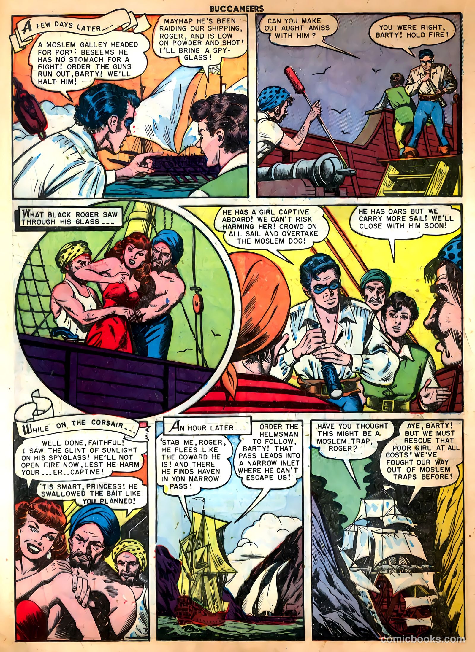 Buccaneers #25 (1951) — page 28 of 52