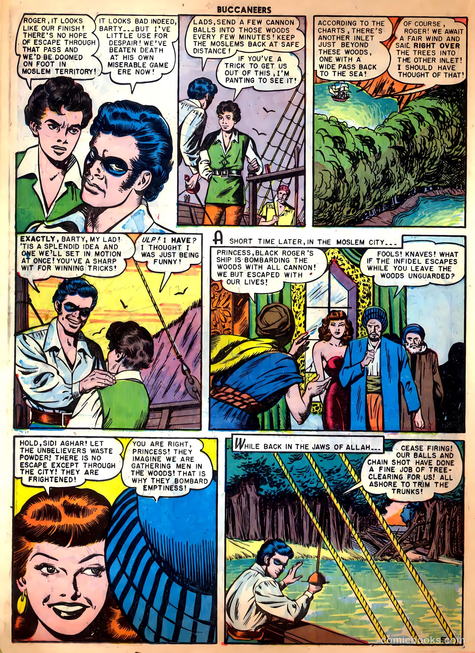Buccaneers #25 (1951) — page 30 of 52