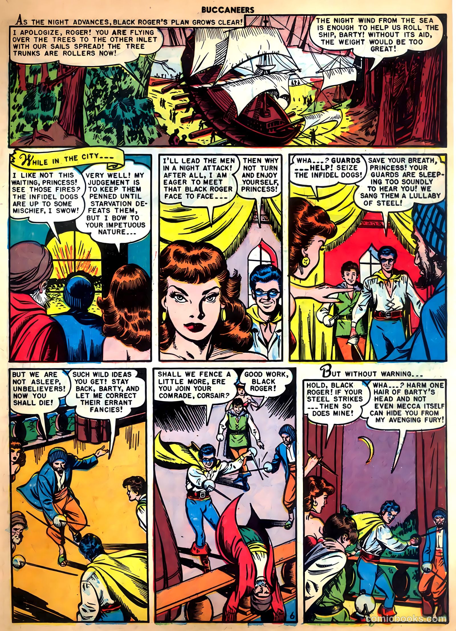 Buccaneers #25 (1951) — page 31 of 52