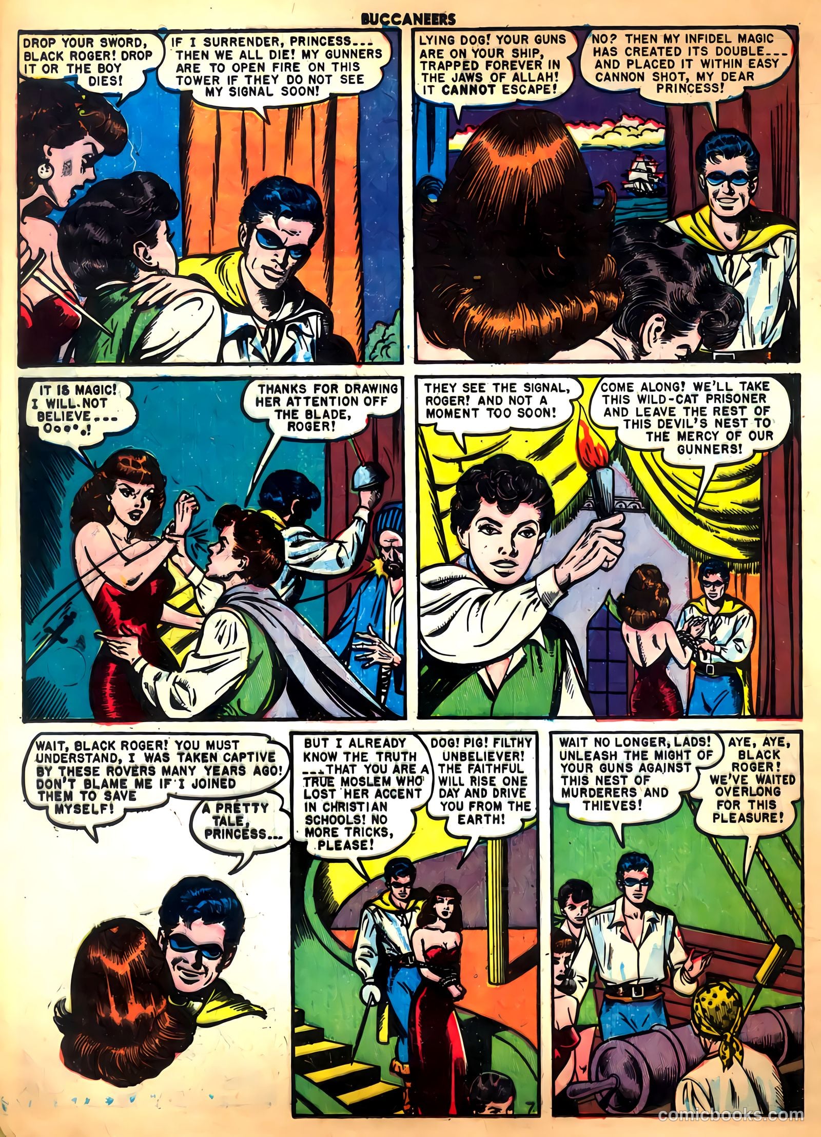 Buccaneers #25 (1951) — page 32 of 52