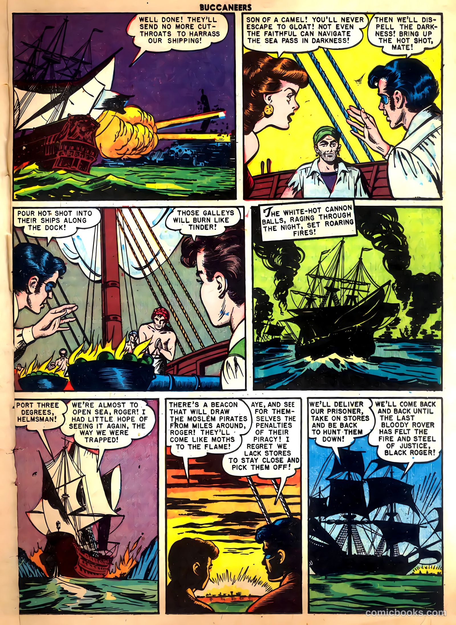 Buccaneers #25 (1951) — page 33 of 52