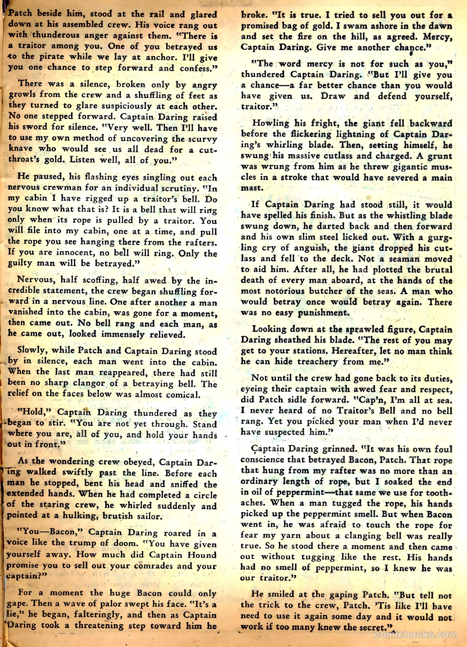 Buccaneers #25 (1951) — page 35 of 52
