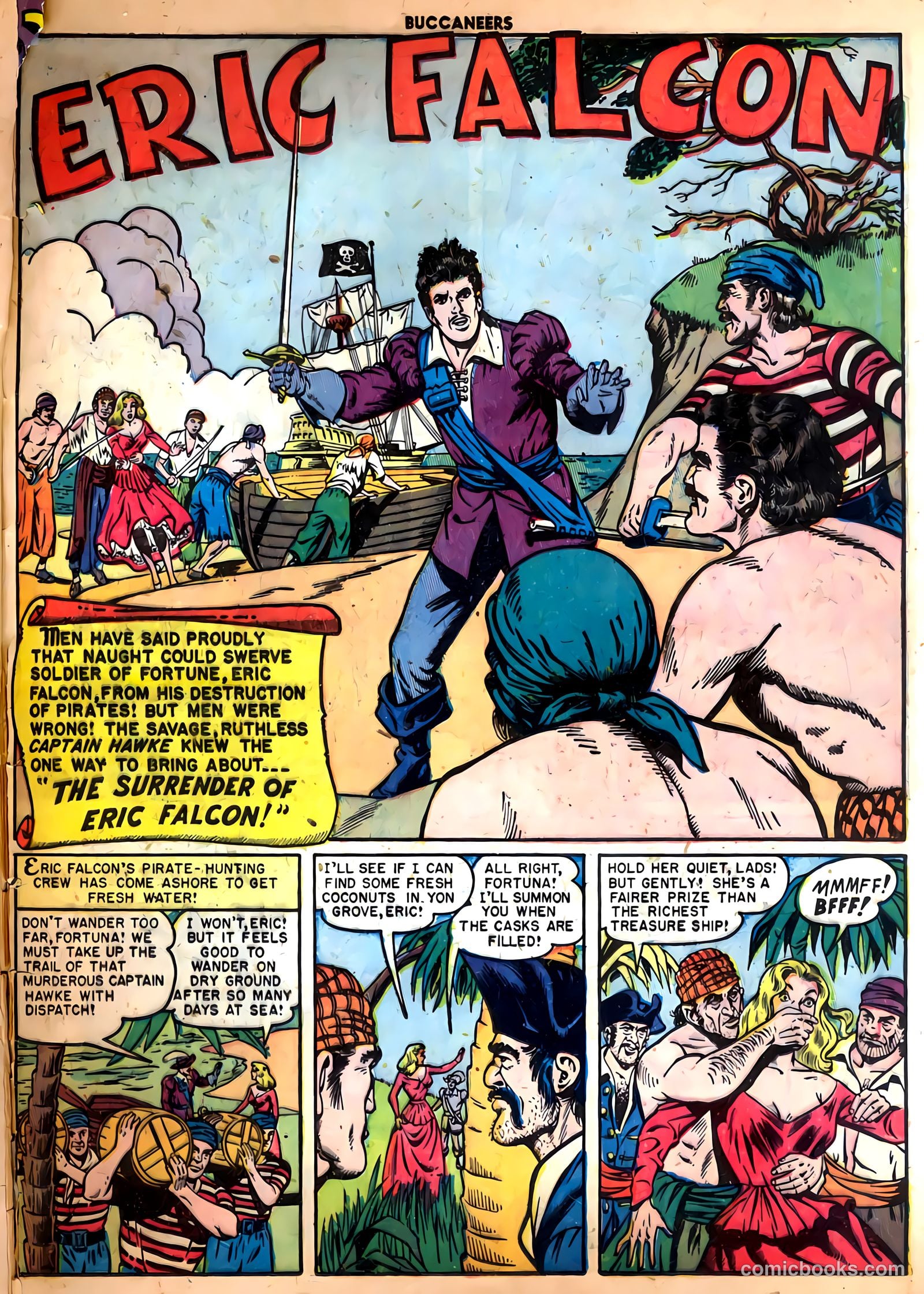 Buccaneers #25 (1951) — page 37 of 52