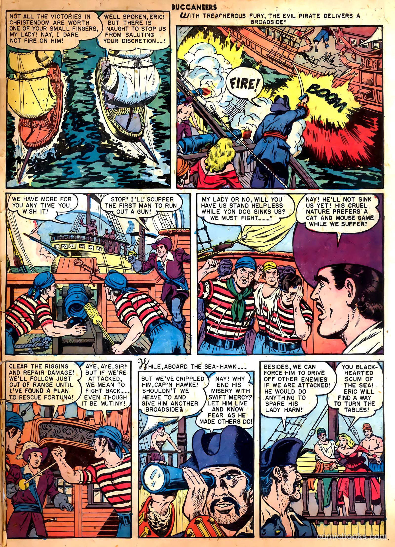 Buccaneers #25 (1951) — page 39 of 52