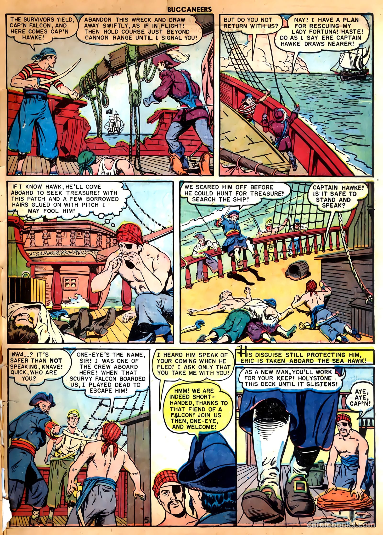 Buccaneers #25 (1951) — page 41 of 52