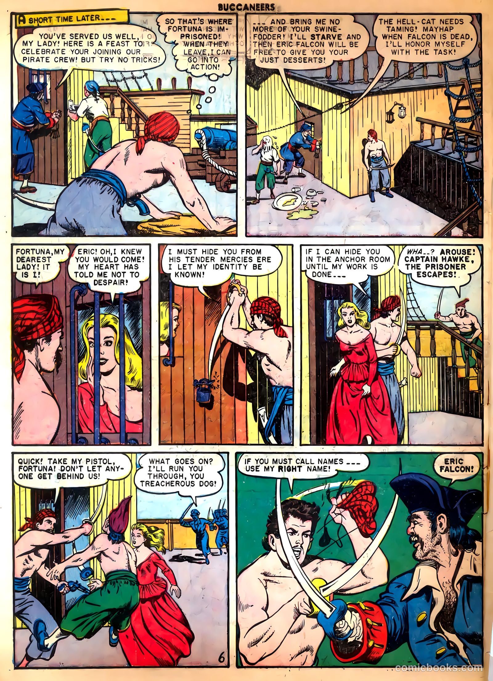 Buccaneers #25 (1951) — page 42 of 52