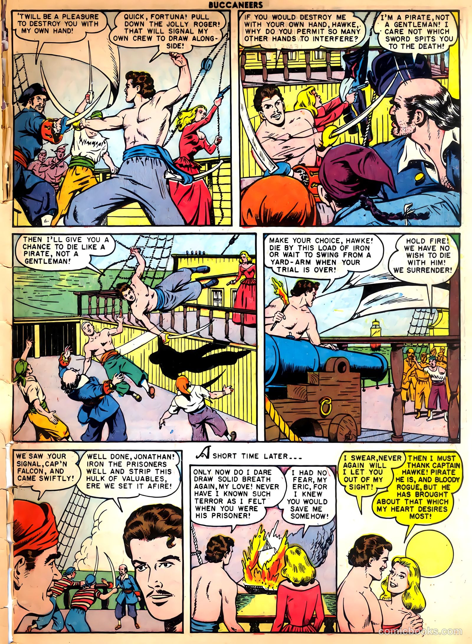 Buccaneers #25 (1951) — page 43 of 52