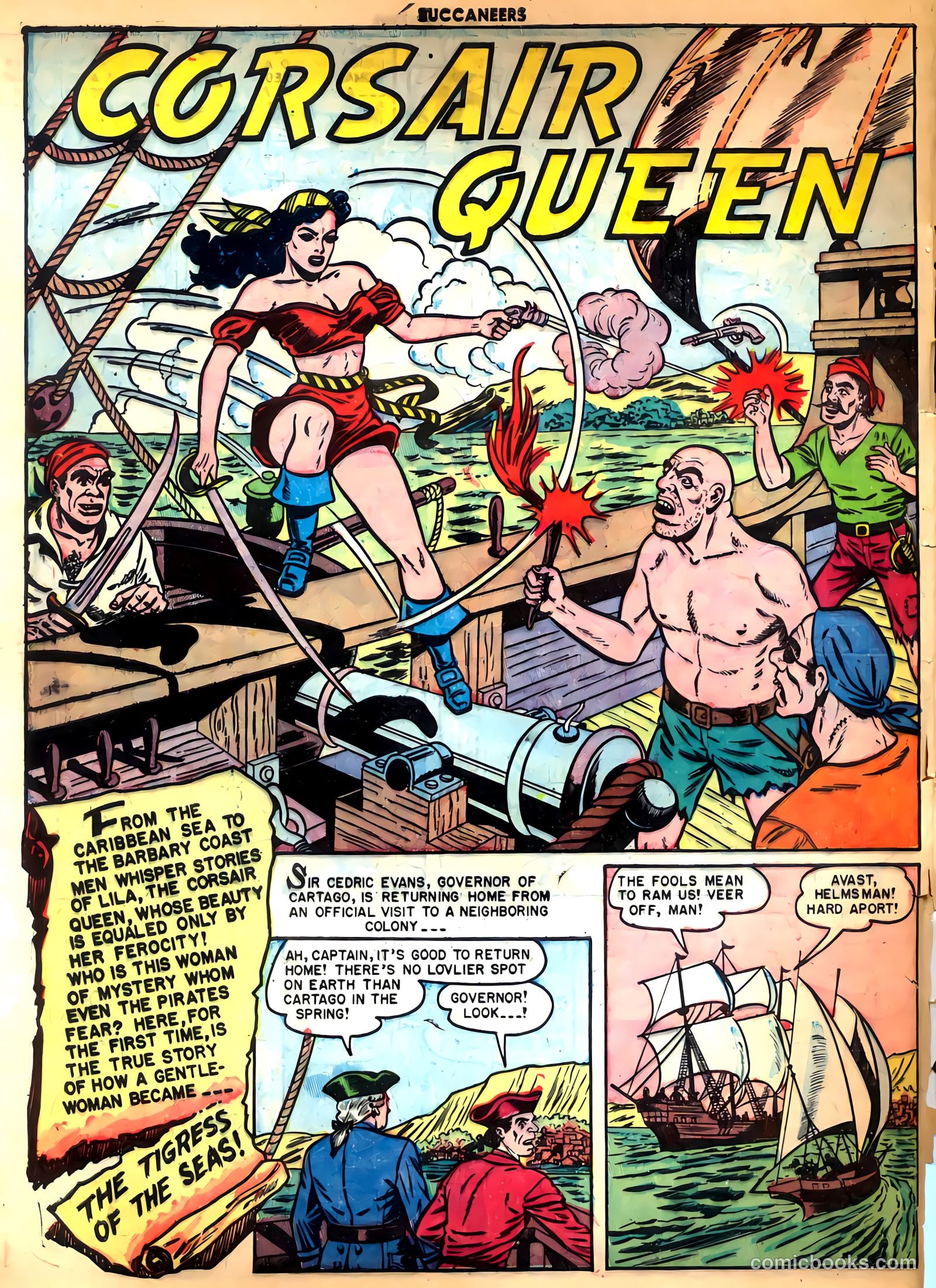 Buccaneers #25 (1951) — page 44 of 52