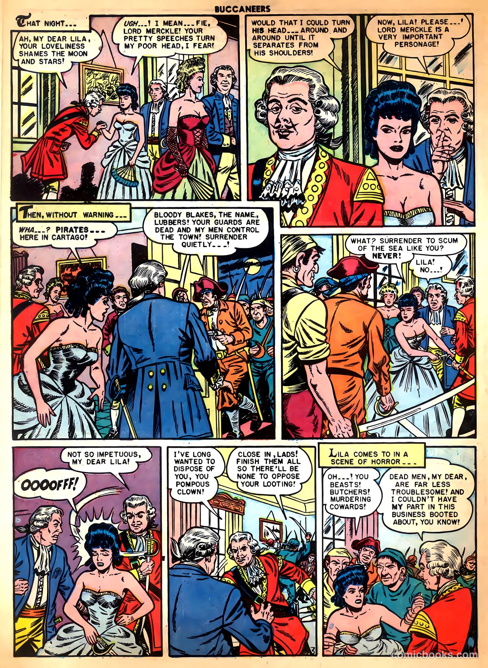 Buccaneers #25 (1951) — page 46 of 52