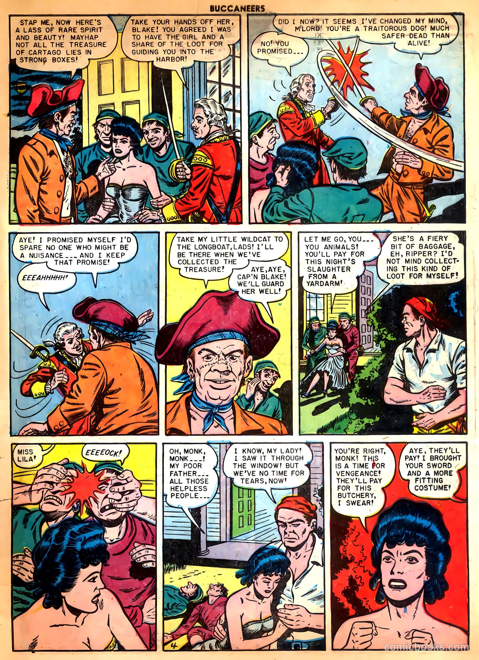 Buccaneers #25 (1951) — page 47 of 52