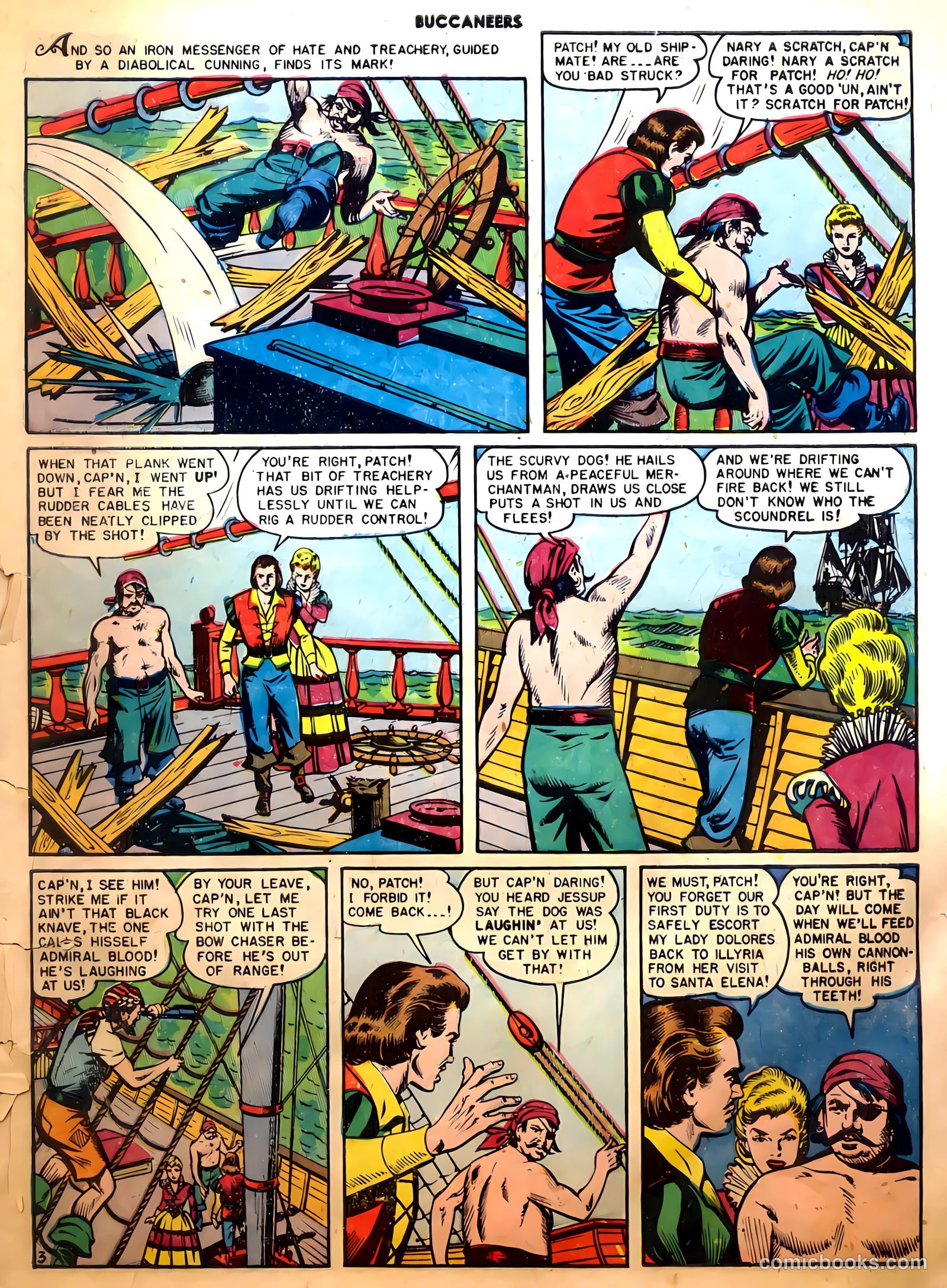 Buccaneers #26 (1951) — page 5 of 52