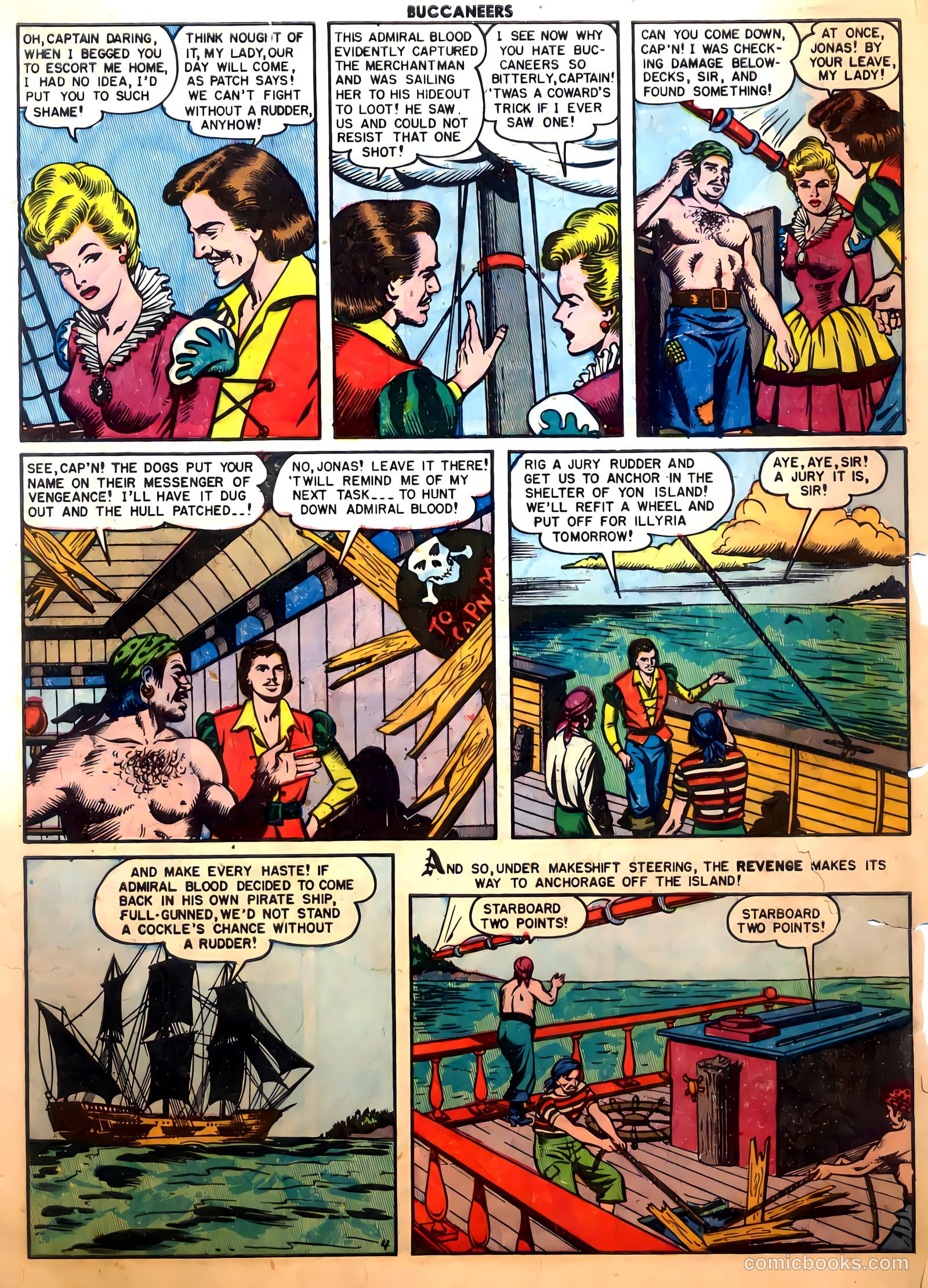 Buccaneers #26 (1951) — page 6 of 52
