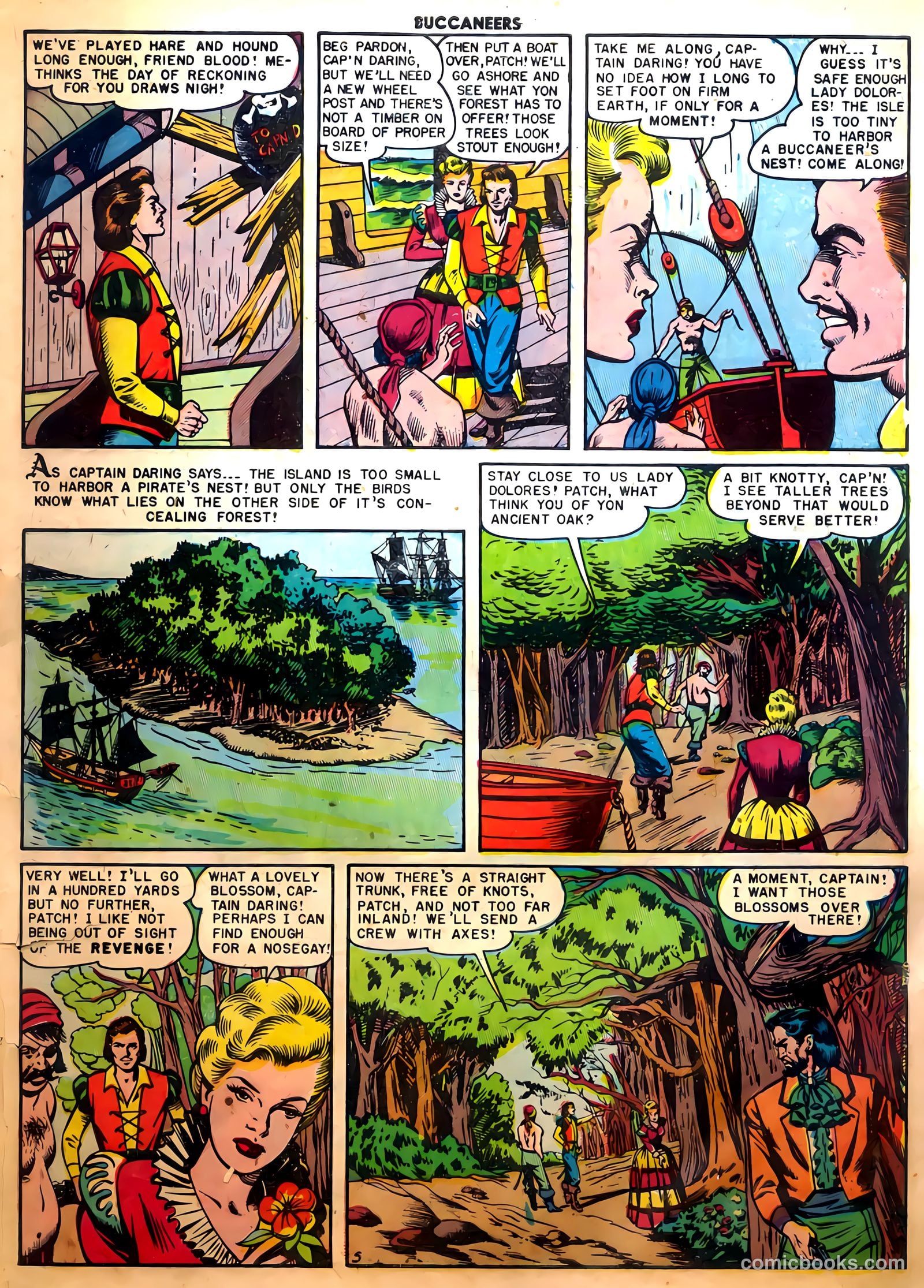 Buccaneers #26 (1951) — page 7 of 52