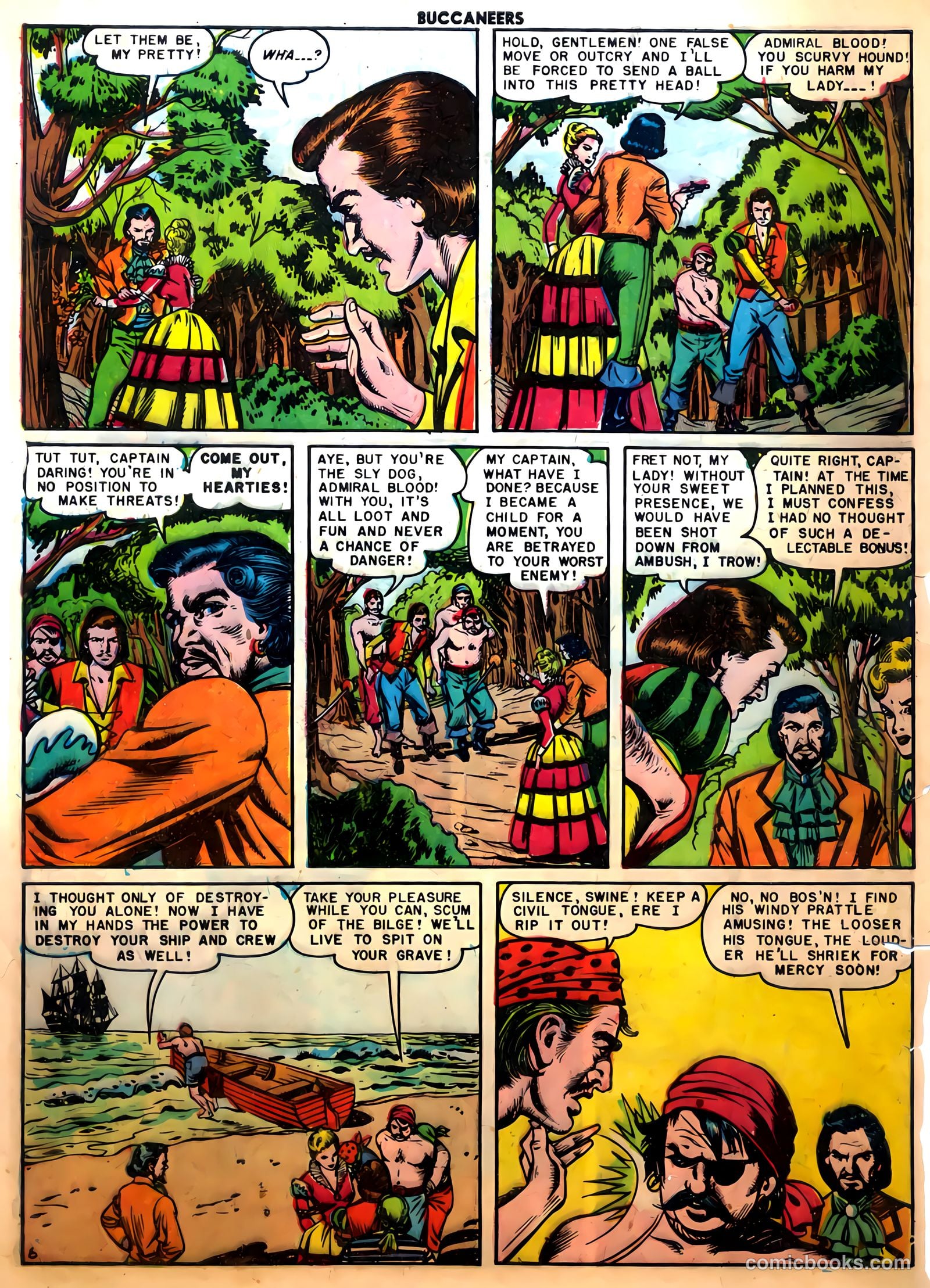 Buccaneers #26 (1951) — page 8 of 52
