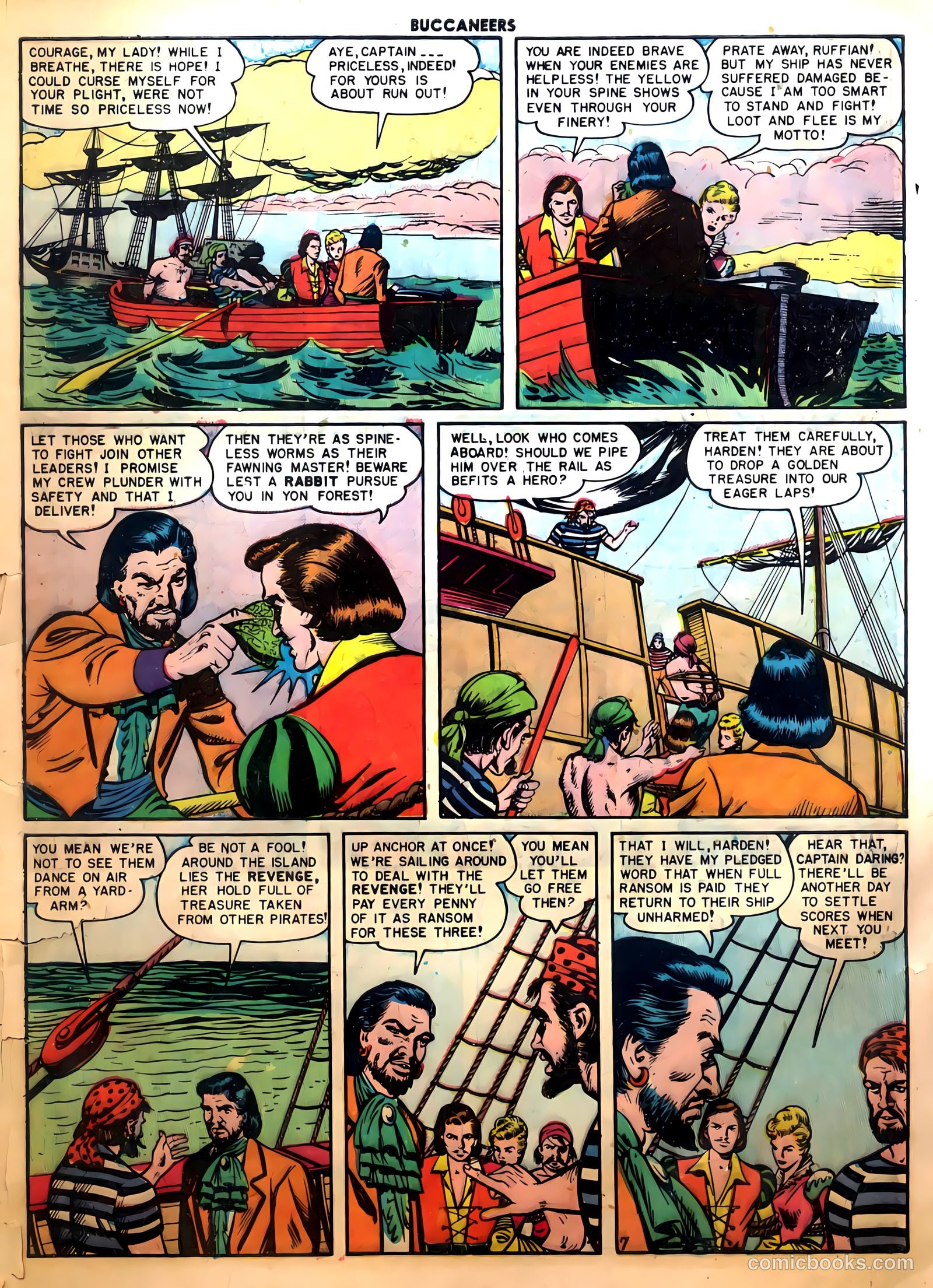Buccaneers #26 (1951) — page 9 of 52