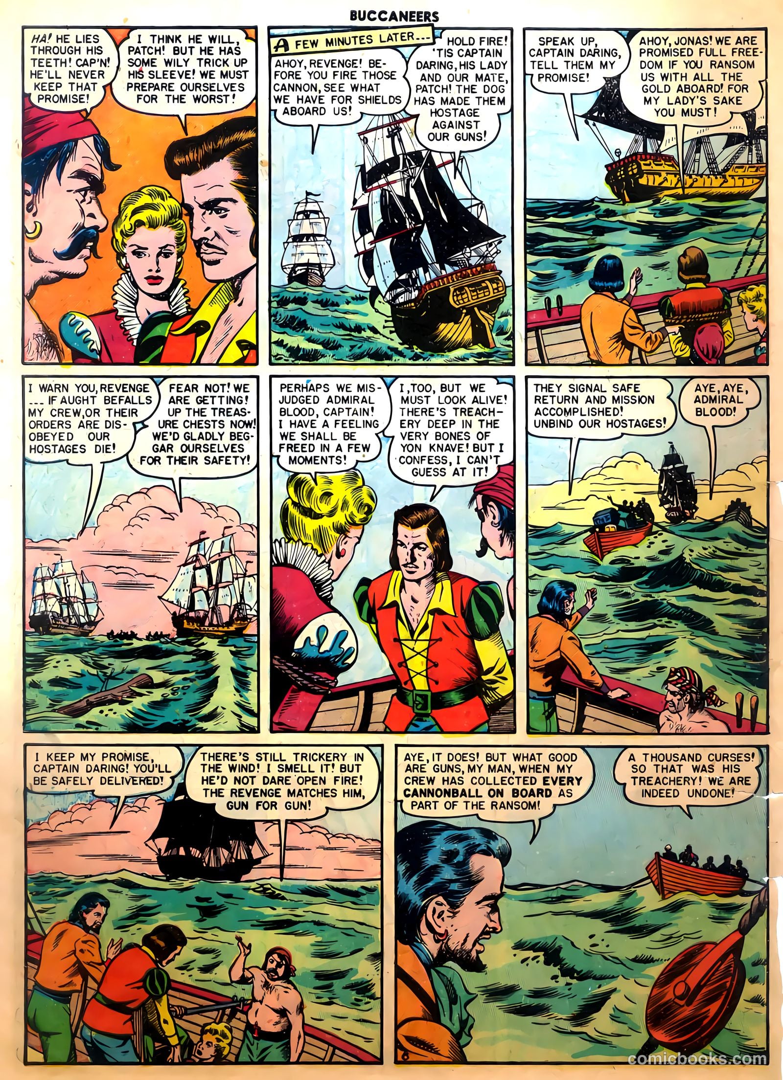 Buccaneers #26 (1951) — page 10 of 52