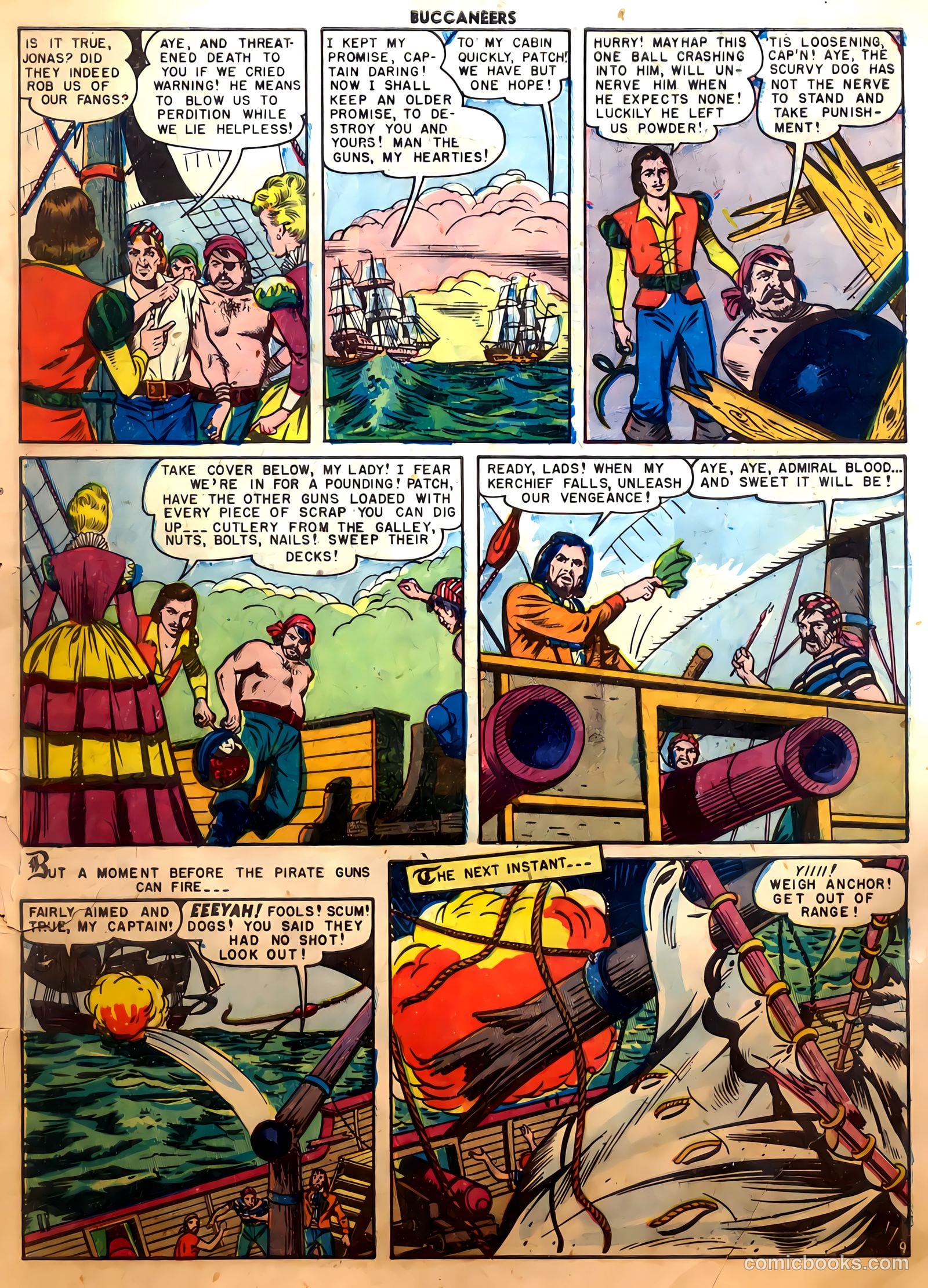 Buccaneers #26 (1951) — page 11 of 52