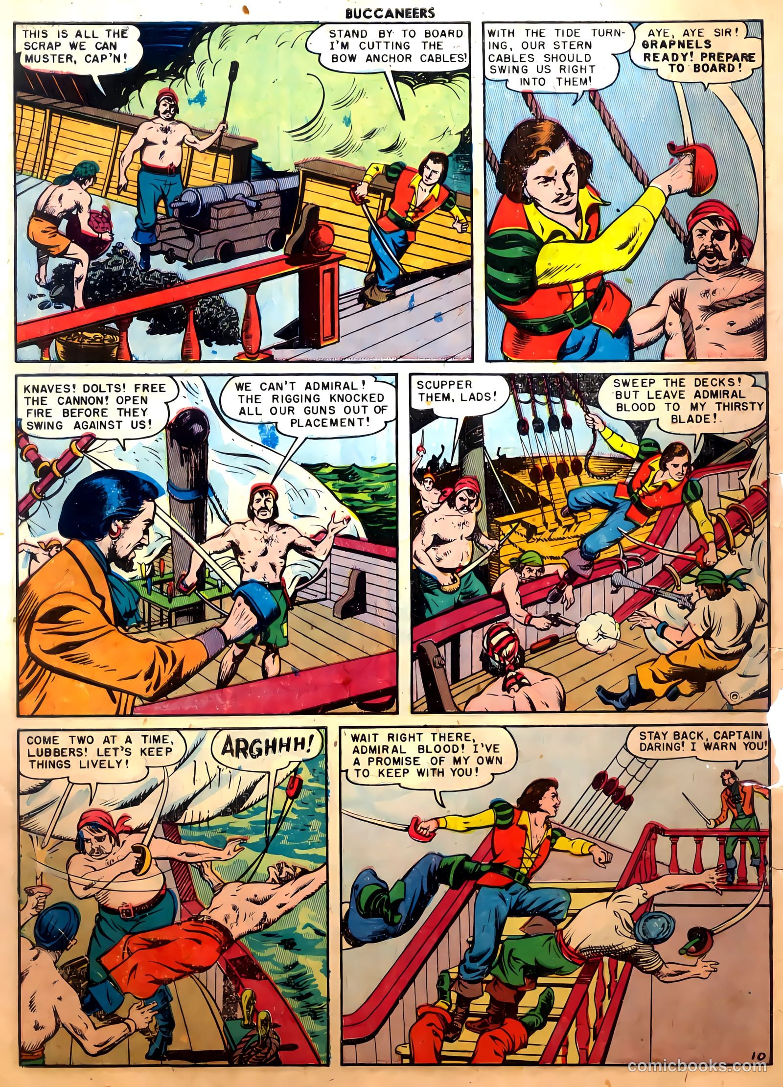 Buccaneers #26 (1951) — page 12 of 52